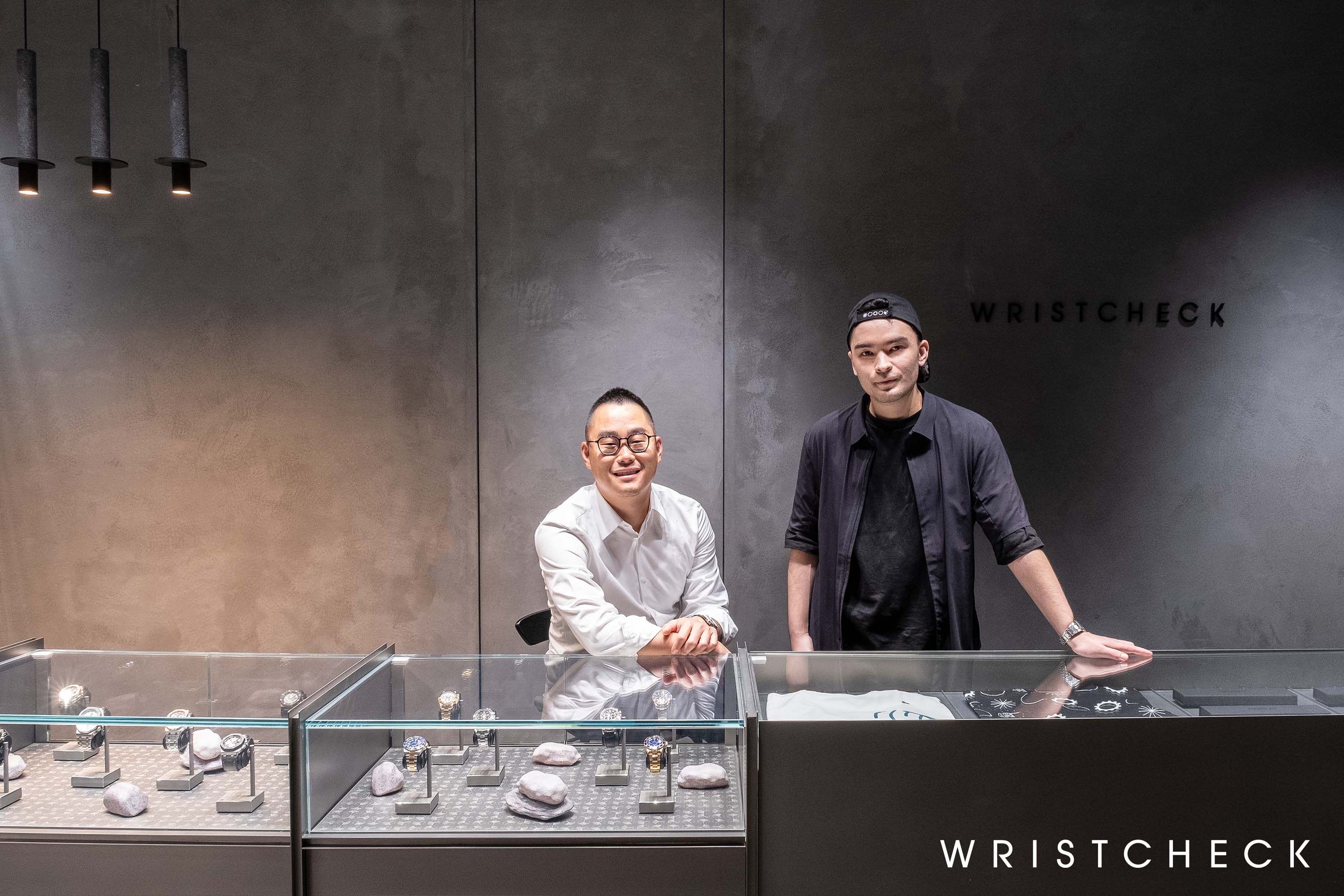 WristCheck co-founders Sean Wong and Austen Chu