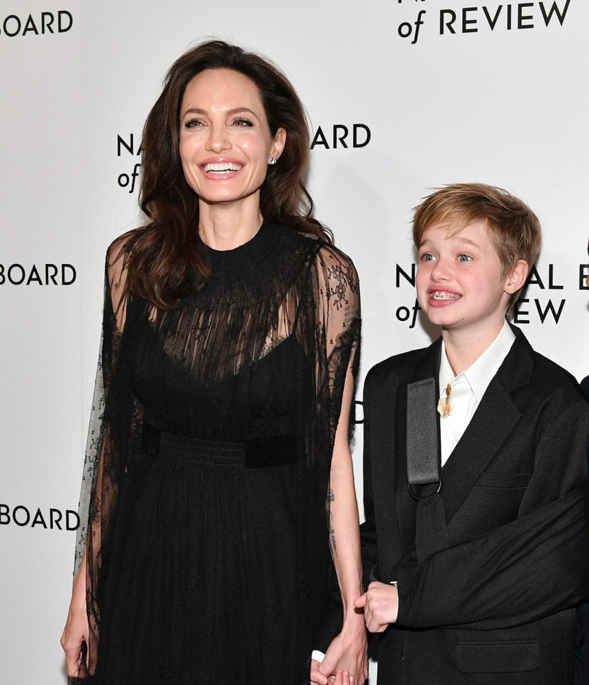 Angelina Jolie’s daughter Shiloh Jolie-Pitt used to wear tomboy-chic outfits. Photo: FilmMagic