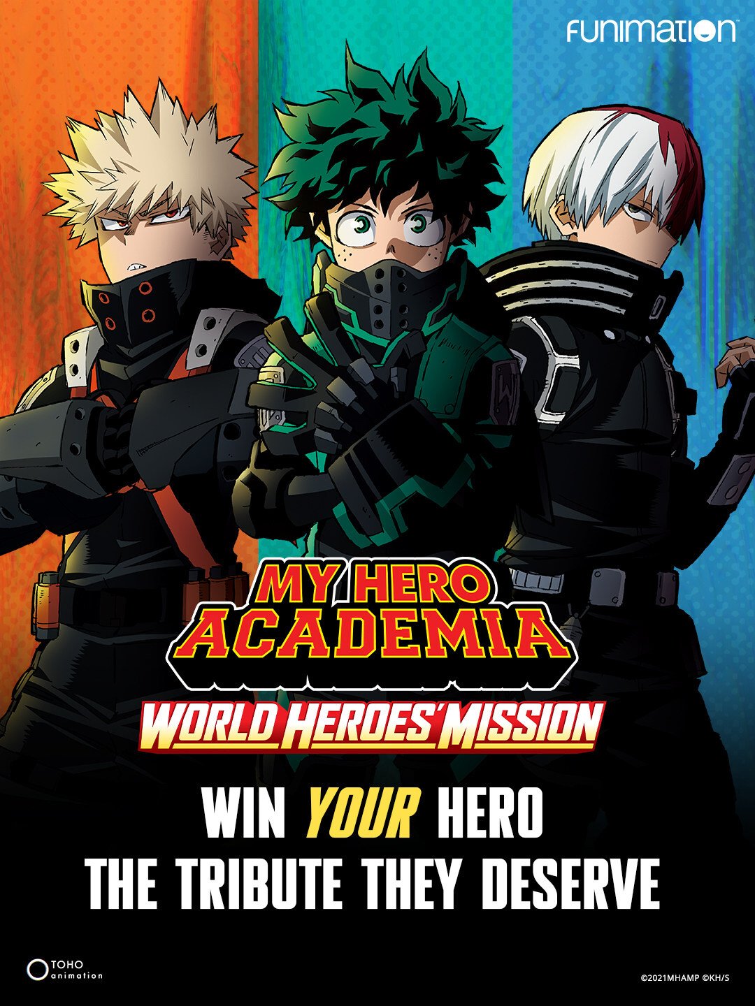 My Hero Academia [The Movie 3 : World Heroes' Mission] :Three