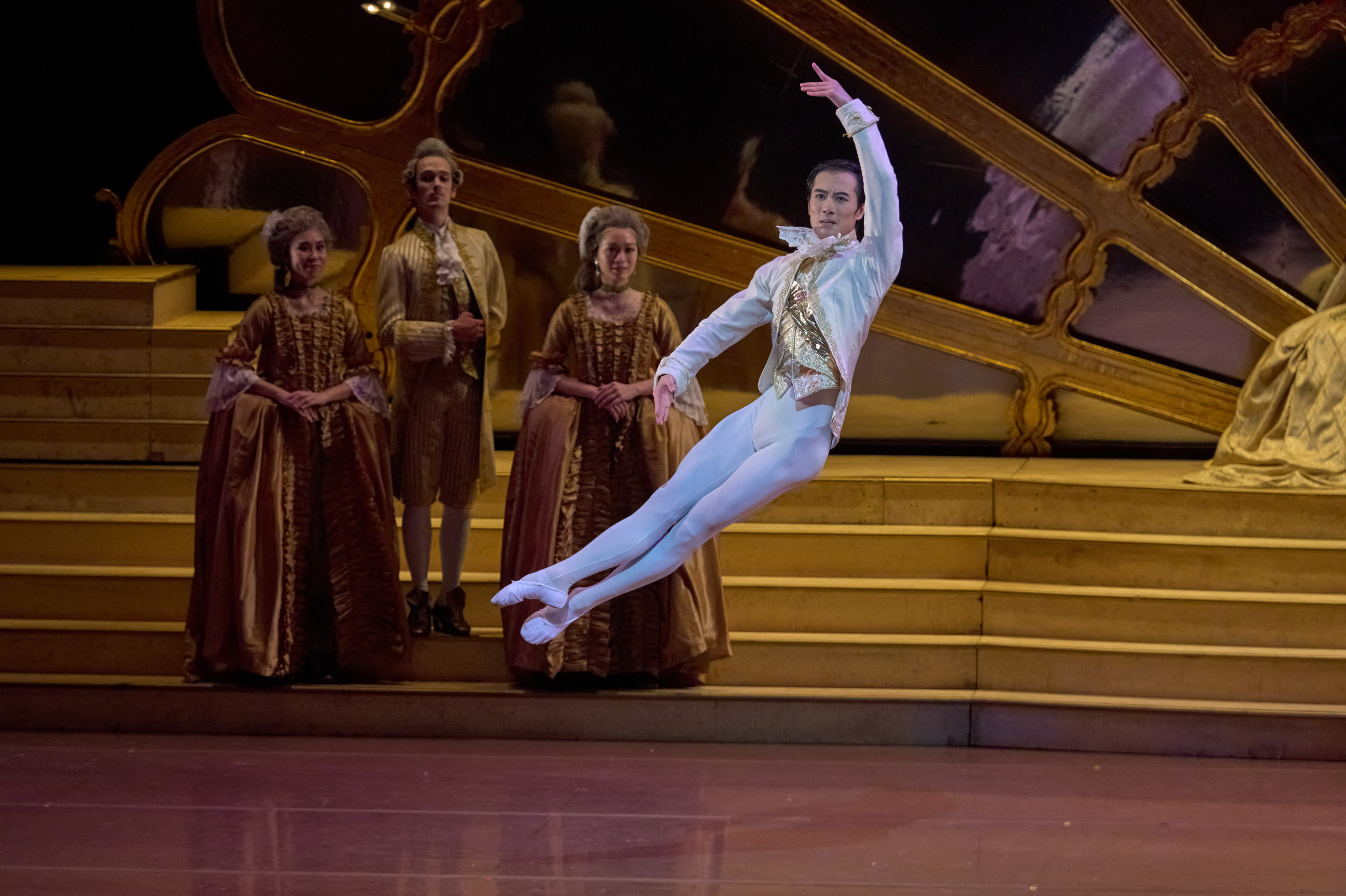 Wei Wei as Prince Désiré in the Oct 17 evening performance of “The Sleeping Beauty”. This was his last performance as a principle dance of Hong Kong Ballet&#xA;&#xA;&#xA;CREDIT  Hong Kong Ballet
