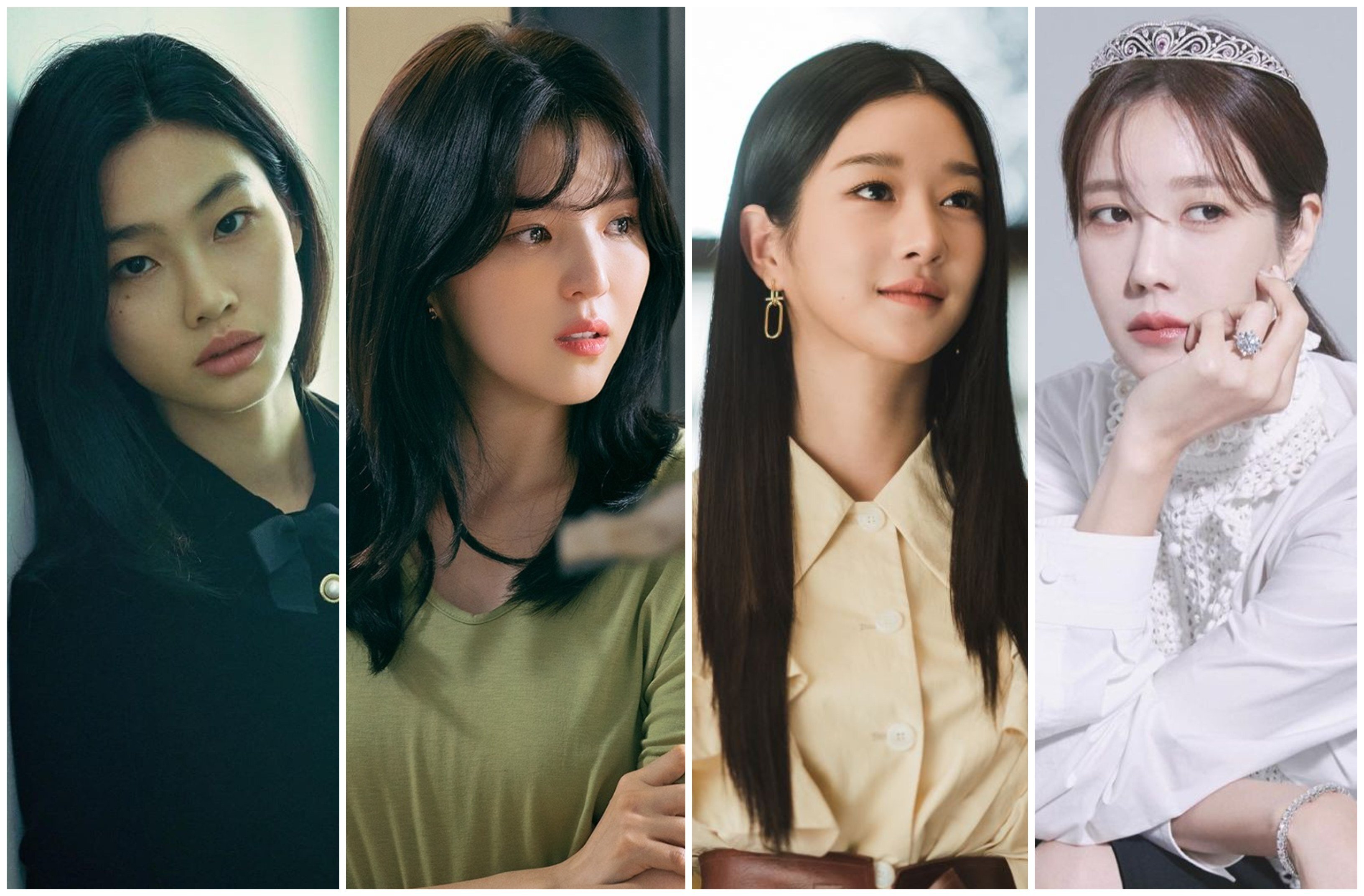 Jung Ho-yeon, Seo Ye-ji, Lee Ji-ah and Han So-hee all rose to fame overnight with successful K-drama roles. Photos: Netflix, TVN, @e.jiah/Instagram