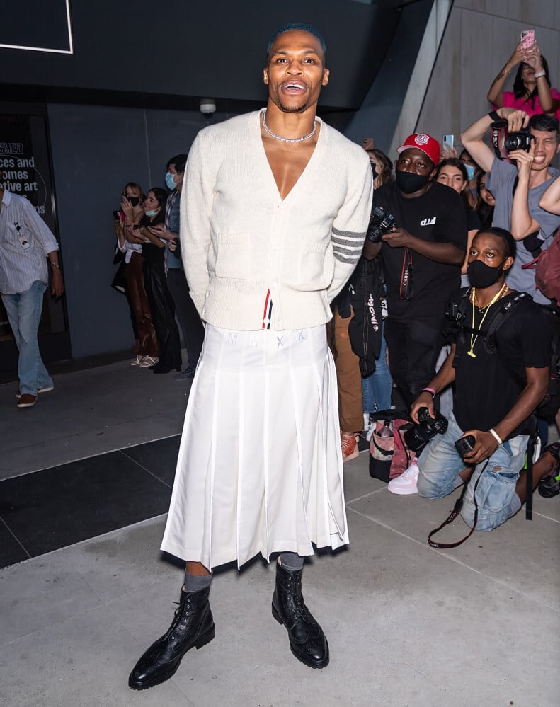 A$AP Rocky's CELINE HOMME Suit Outfit 2022