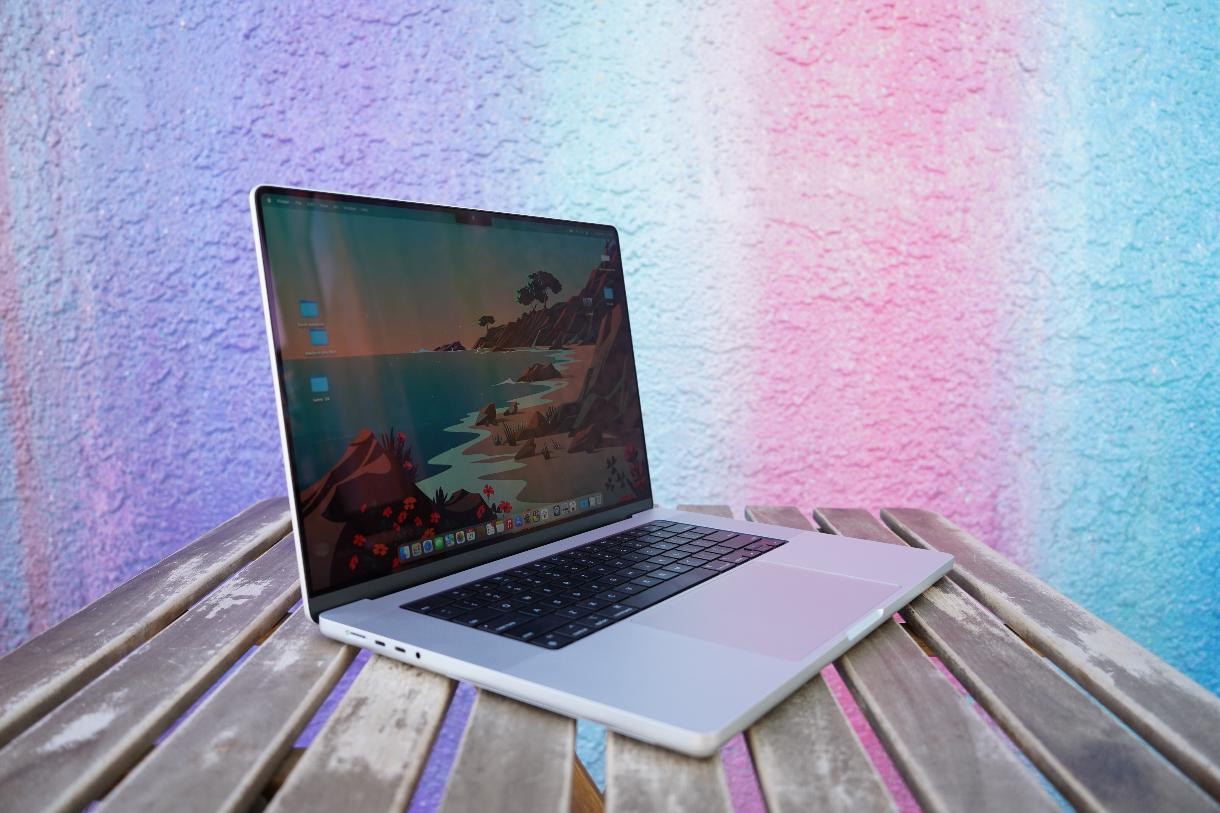 Apple’s new 16-inch MacBook Pro, powered by the M1 Max chip. Photo: Ben Sin