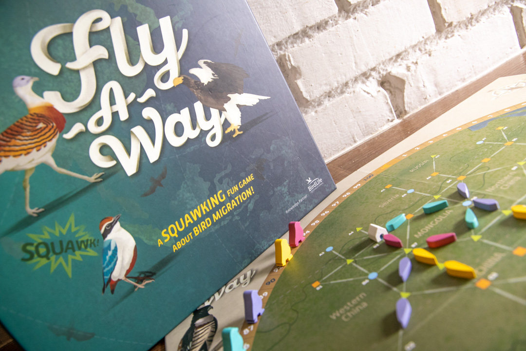 Fly-A-Way is the first and only board game in the world centered around Asian birds. Photo: Playlogue Creations