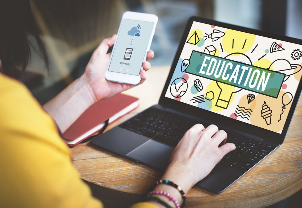 John Tsang said that education technology should be adopted in schools and teachers should cultivate students’ interest using technology. Photo: Shutterstock