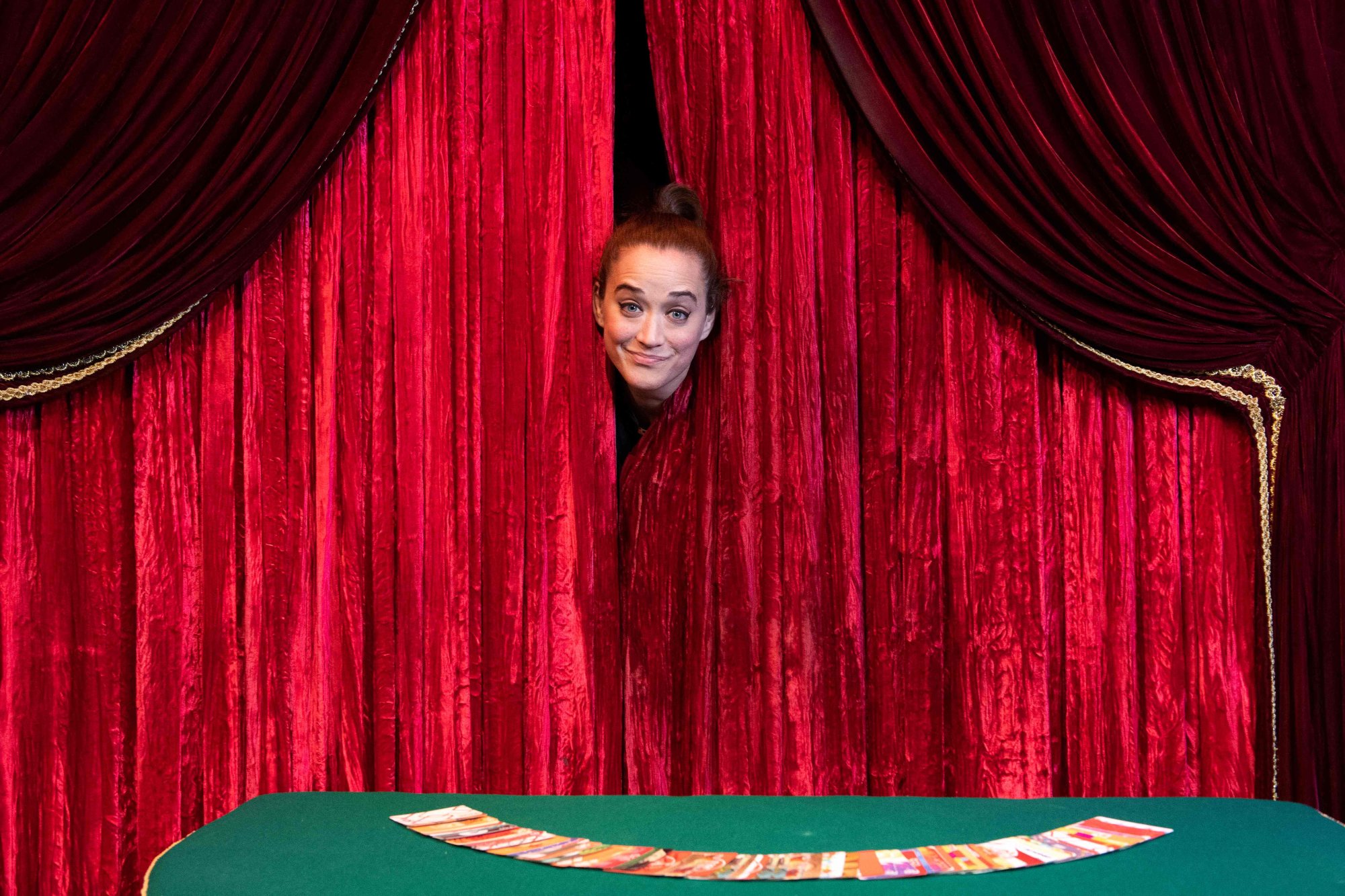 Drescher before her performance at the Magic Castle, in Hollywood, California. Photo: AFP