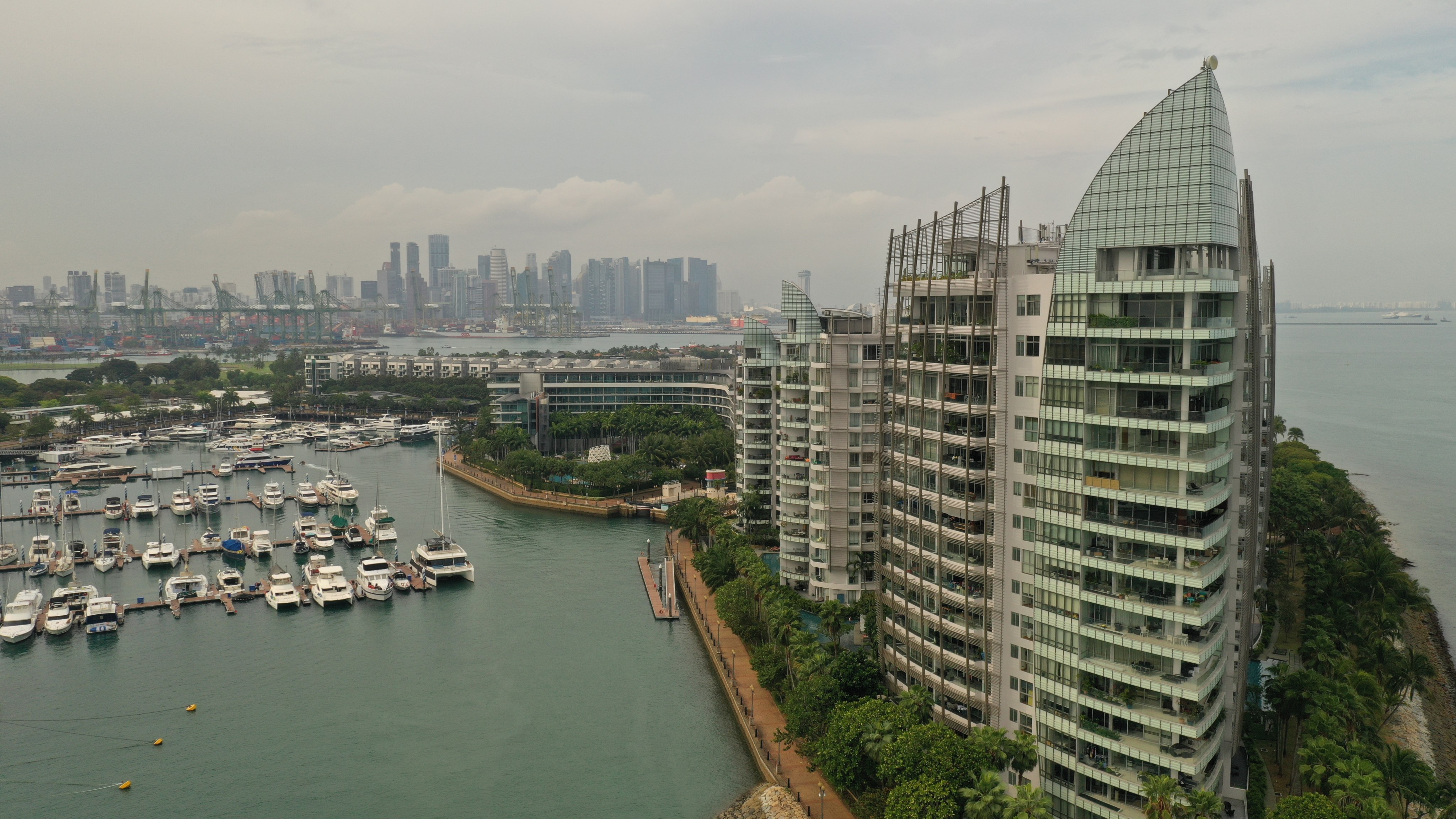 But the winds are shifting. Investment properties have become increasingly expensive and out of reach even for the middle-class. The Oceanfront, Sentosa Cove, Singapore. Photo: Roy Issa
