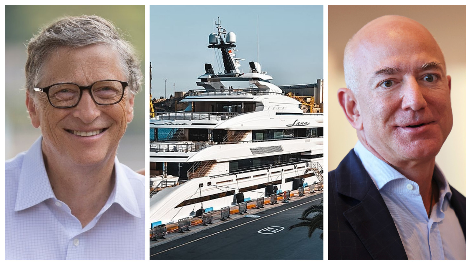 Bill Gates Invited Jeff Bezos to Superyacht B-day Party—Angers Twitter