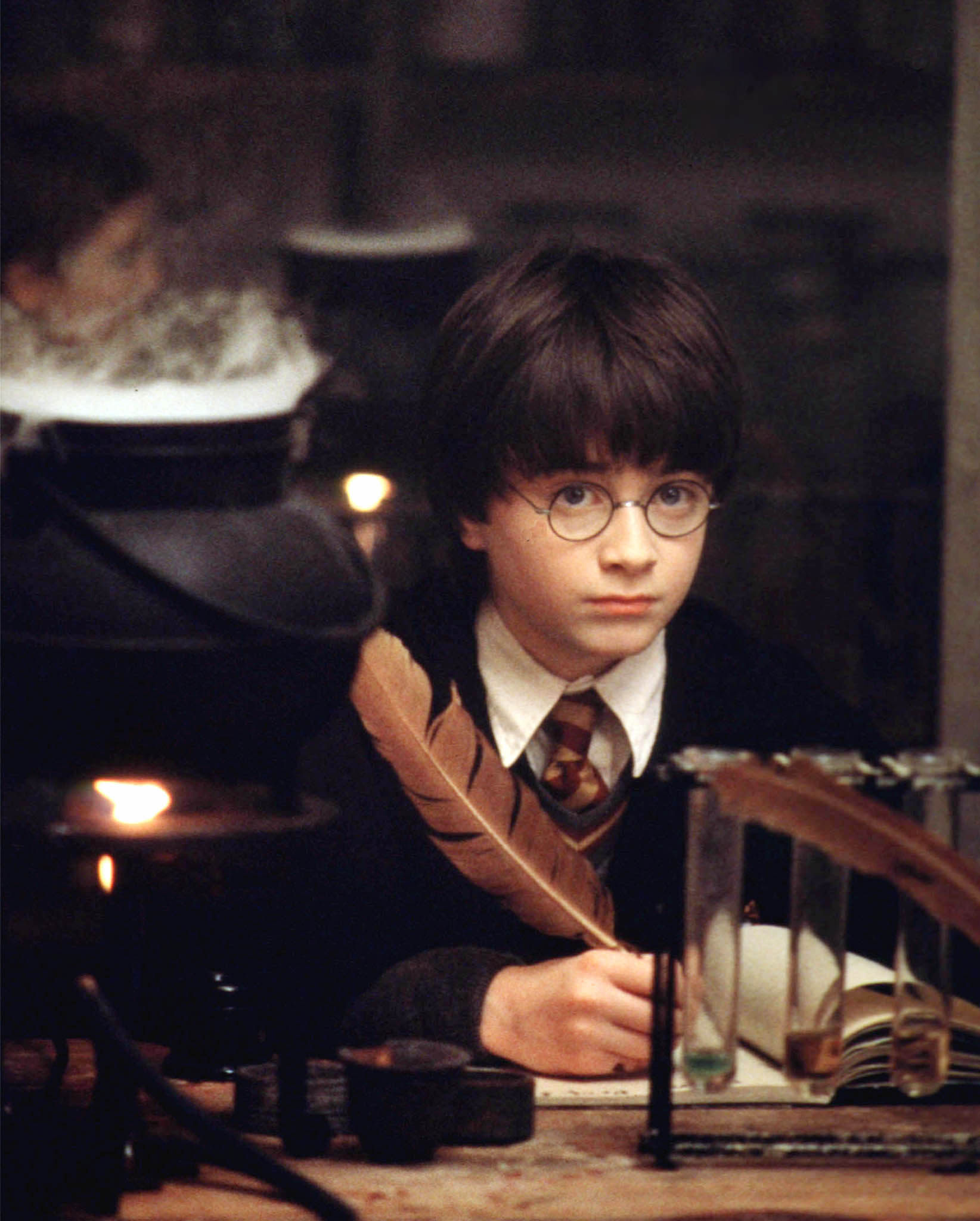 Daniel Radcliffe in a scene from the first Harry Potter movie. Photo: Reuters