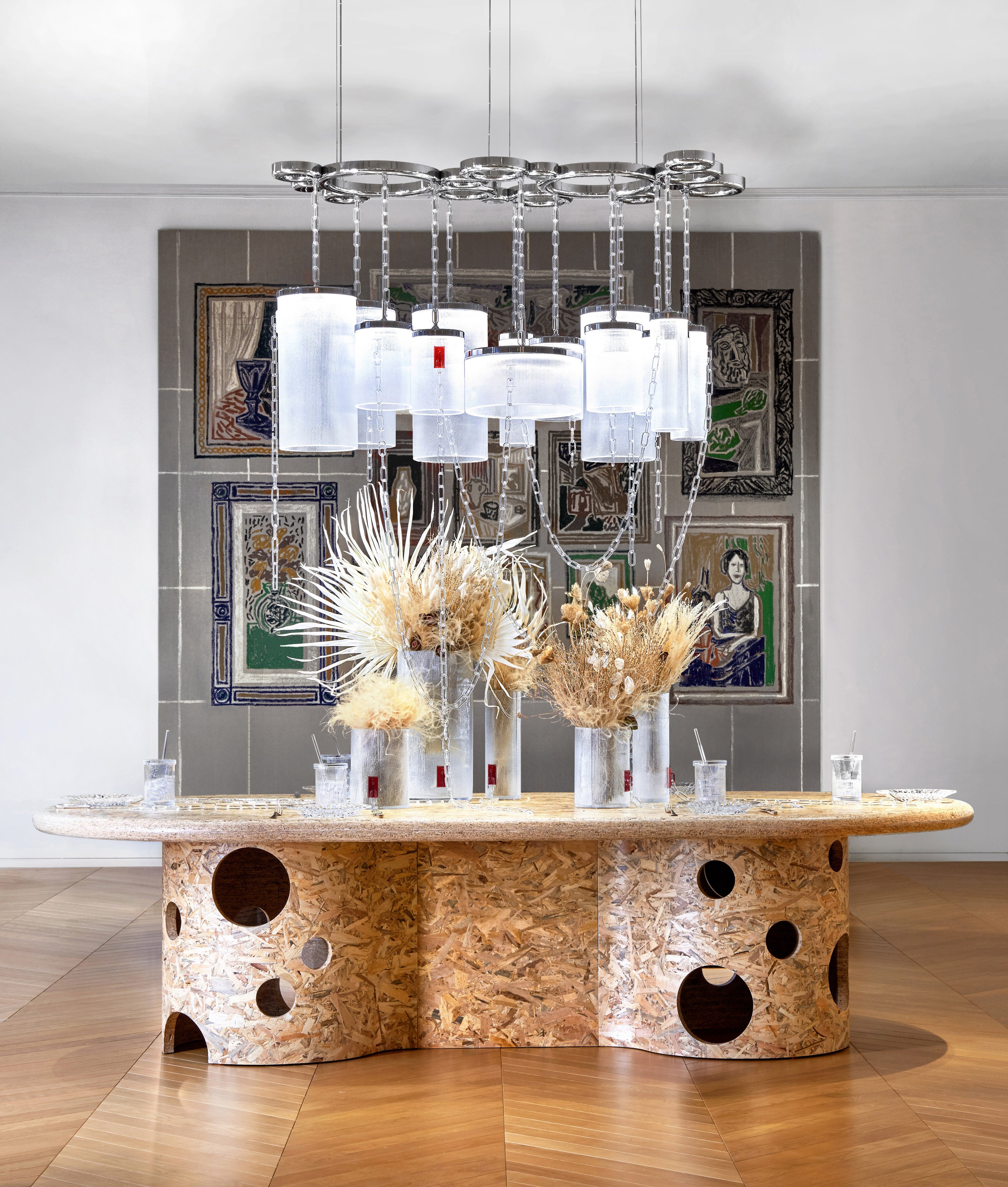 4 luxurious chandeliers and lamps to brighten up your home this winter,  from the Baccarat x Virgil Abloh Crystal Clear Chandelier to pieces by Louis  Vuitton, Hermès and Daum