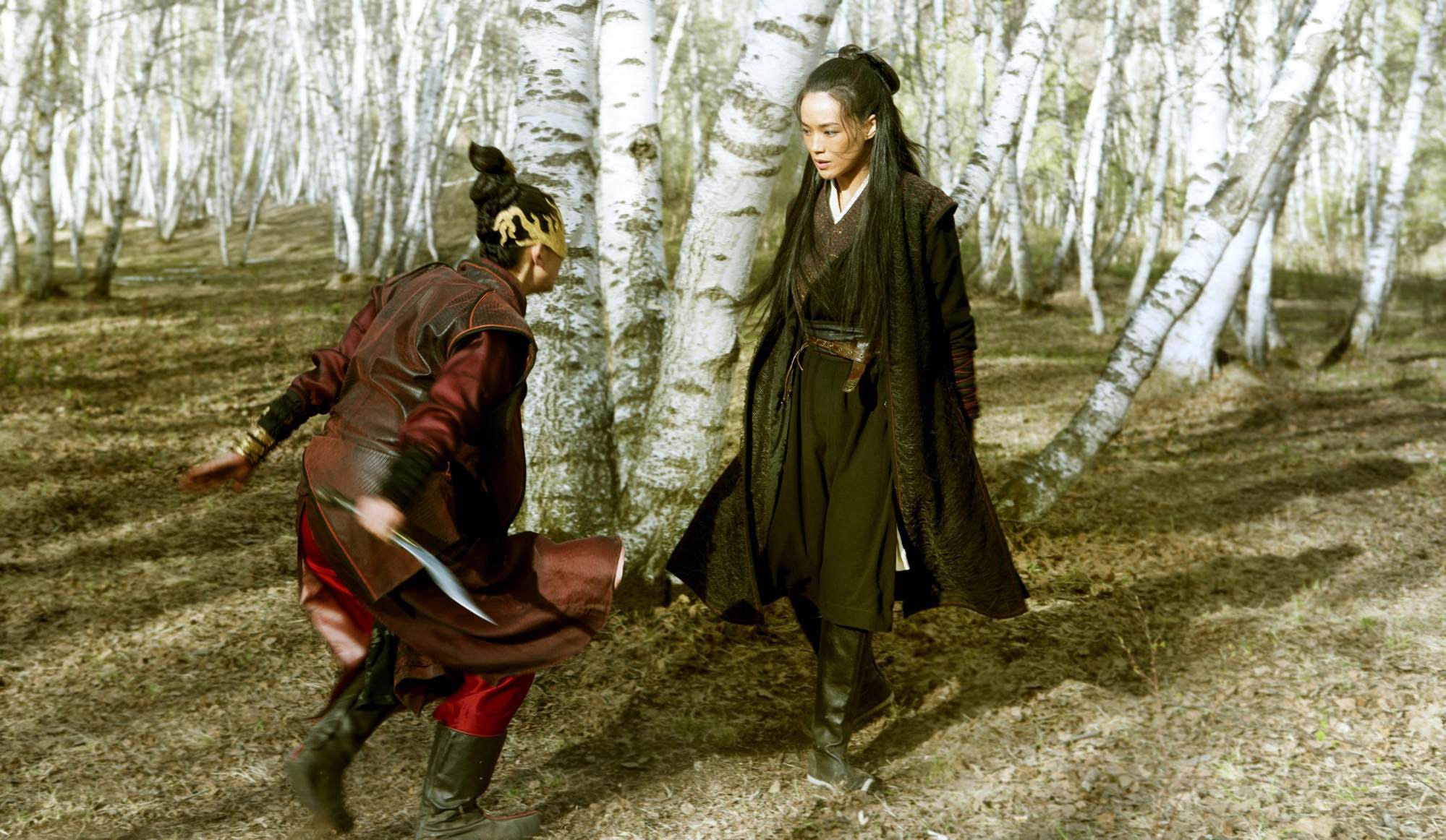 Zhou Yun (left) and Shu Qi in a still from The Assassin.