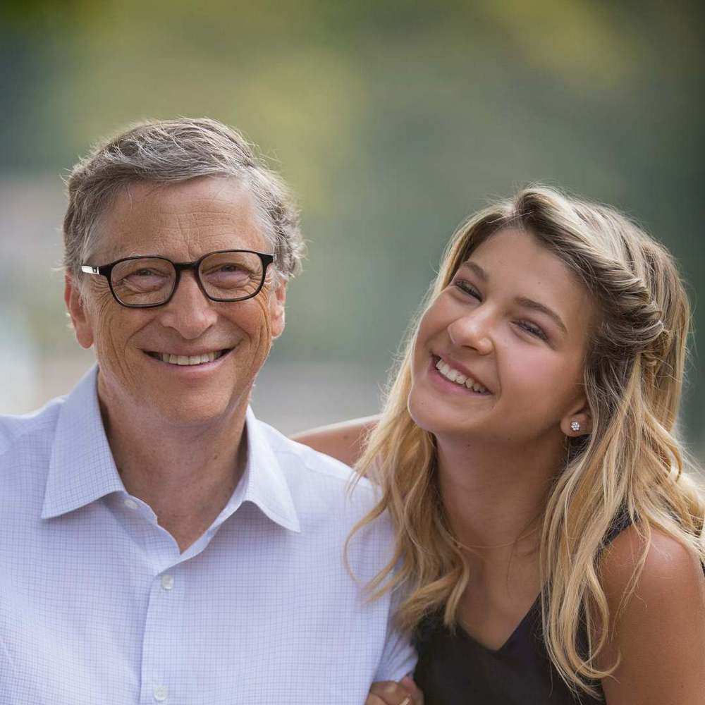 Bill Gates' daughter Phoebe Gates, 21, stuns in nude slip dress at