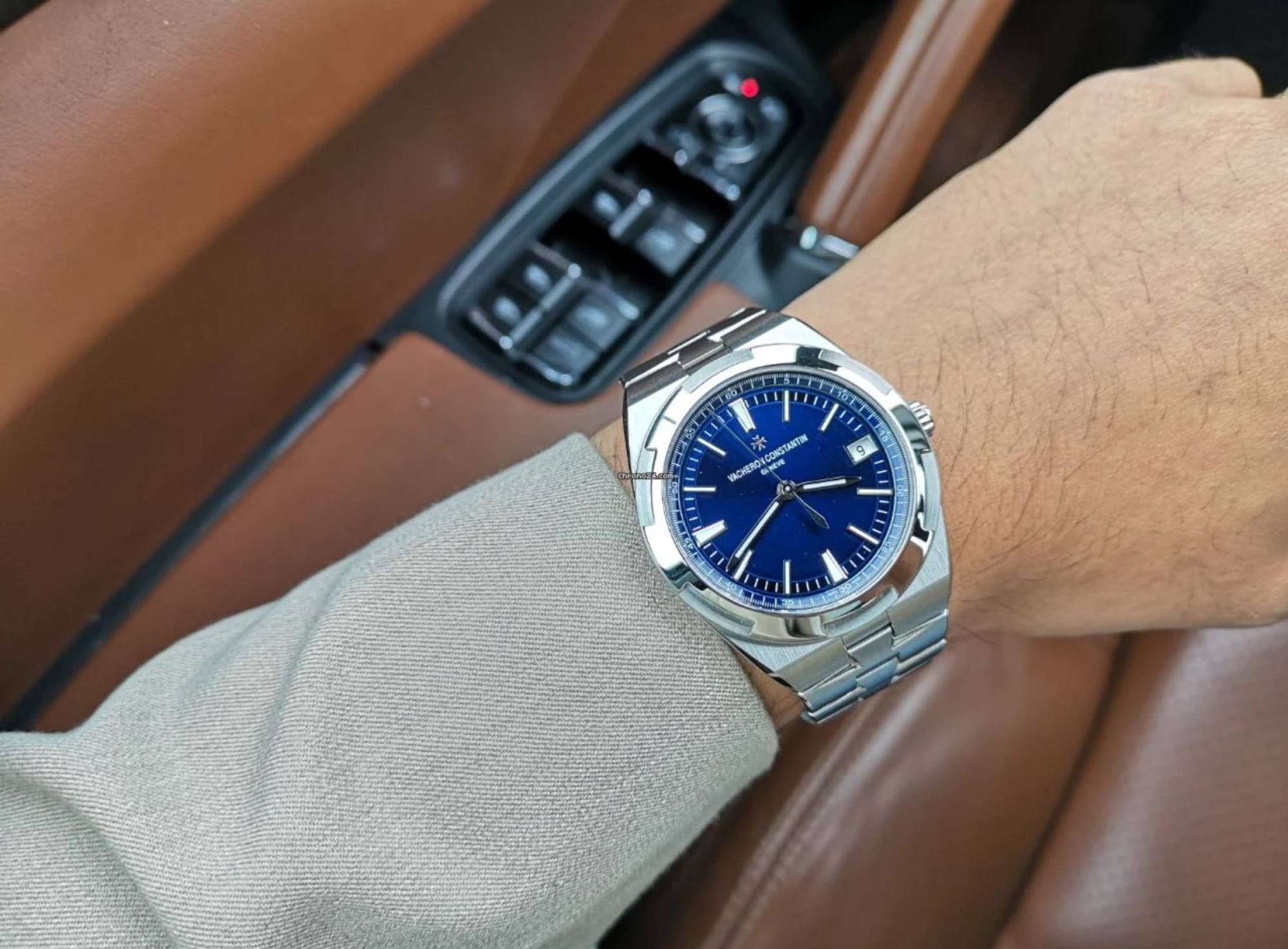 Vacheron constantin overseas on wrist sale