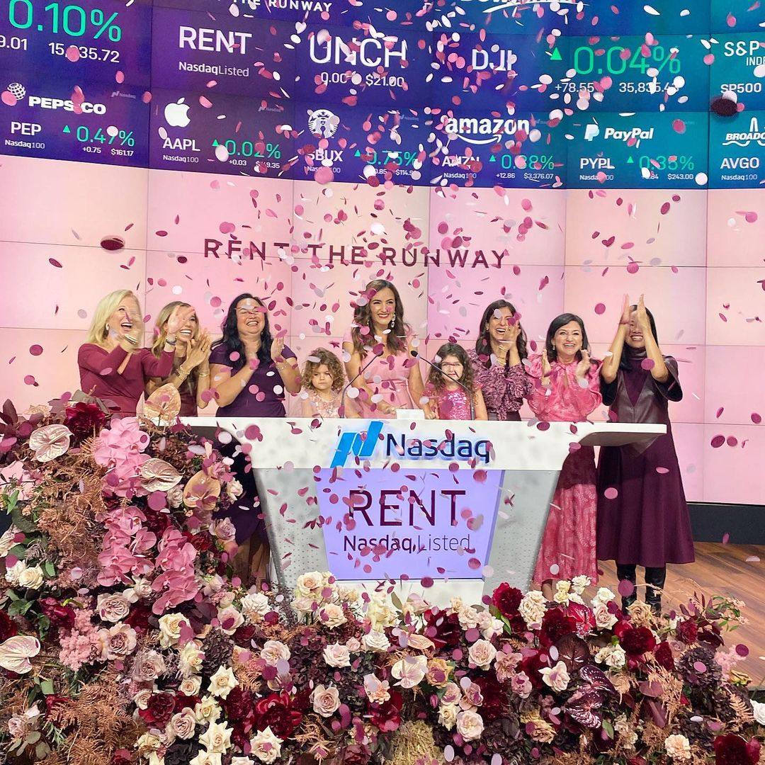 E-commerce platform Rent the Runway is one of a number of primarily direct-to-consumer online firms to launch initial public offerings in recent months. Photo: Instagram