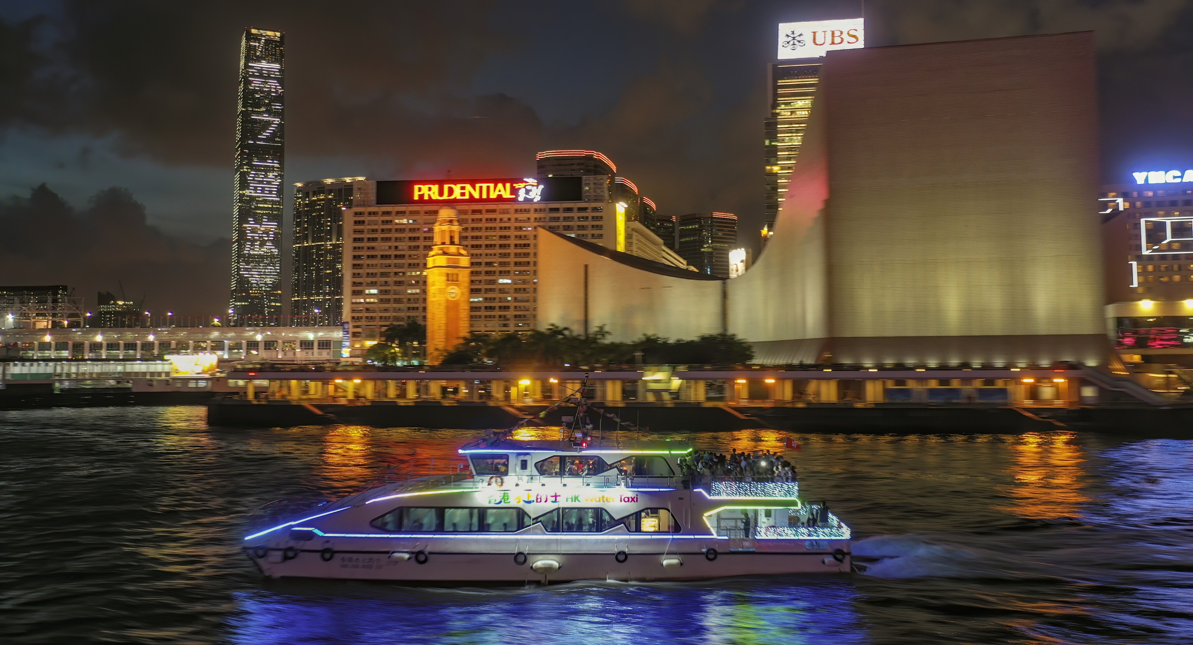 Hong Kong’s “water taxi” ferry service takes passengers on a 70-minute circular tour from Hung Hom to Tsim Sha Tsui to Central and back again, departing at 7.20pm. Photo: Martin Chan