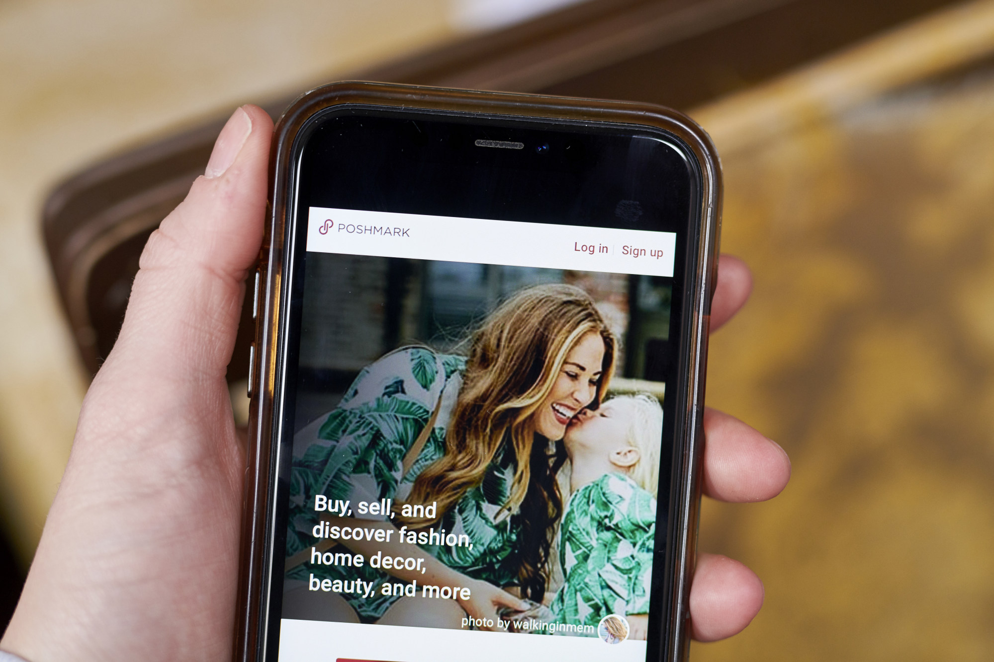 Poshmark allows consumers to buy and sell directly from one another as they do on eBay. Photo: Bloomberg