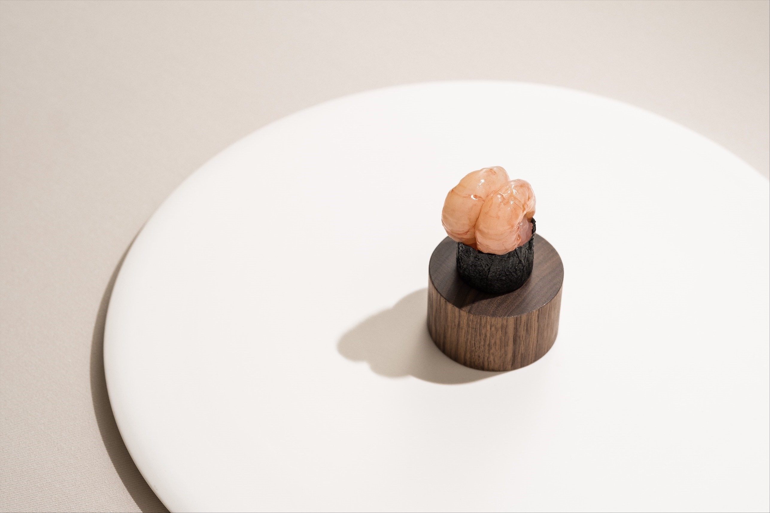 Gim cup, sweet shrimp, potato, from Mosu at M+. Photo: Mosu Hong Kong