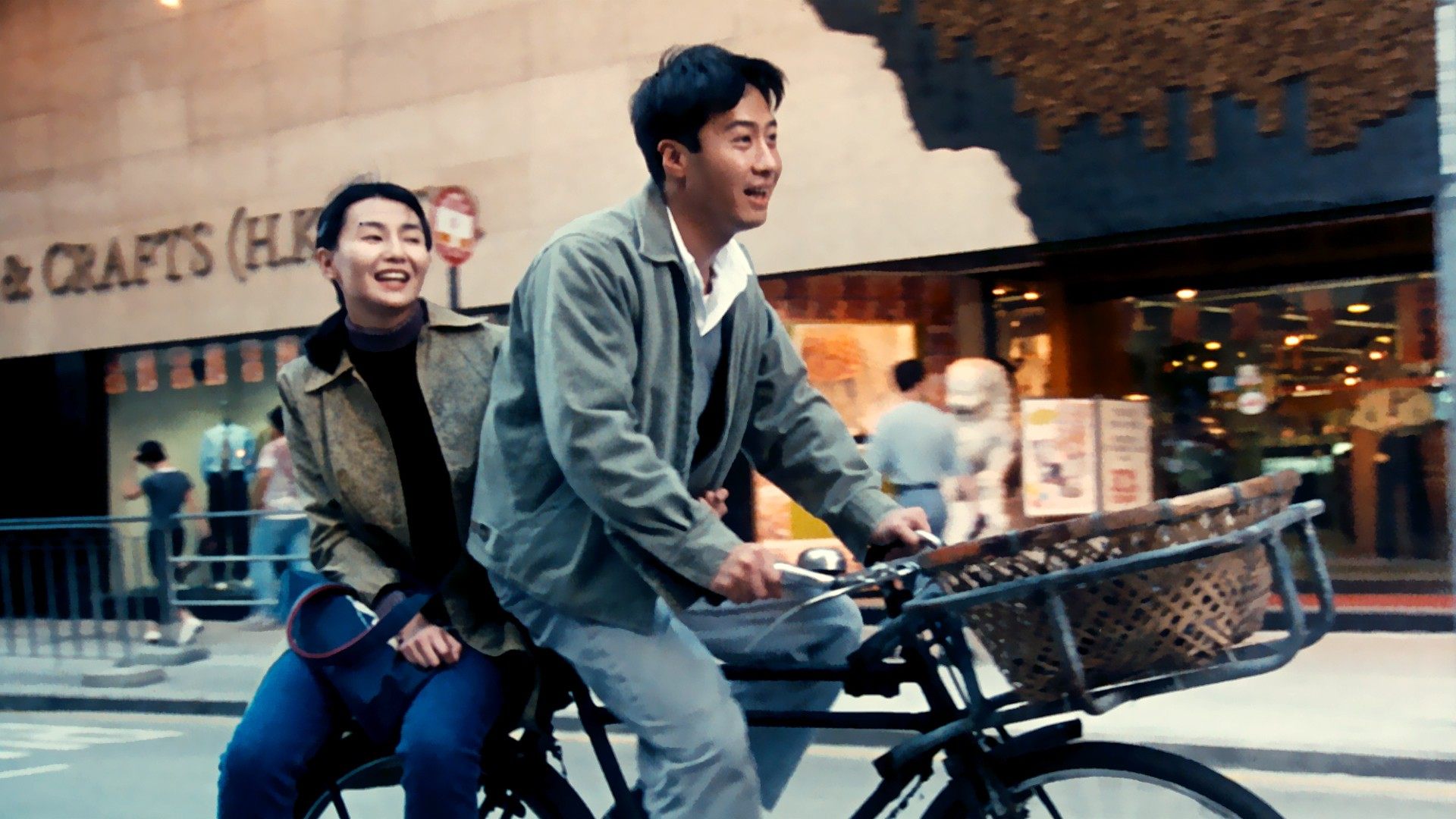 Maggie Cheung and Leon Lai in a still from Comrades, Almost a Love Story. In a previously unpublished interview, director Peter Chan expands on his casting choices and the significance of Teresa Teng.