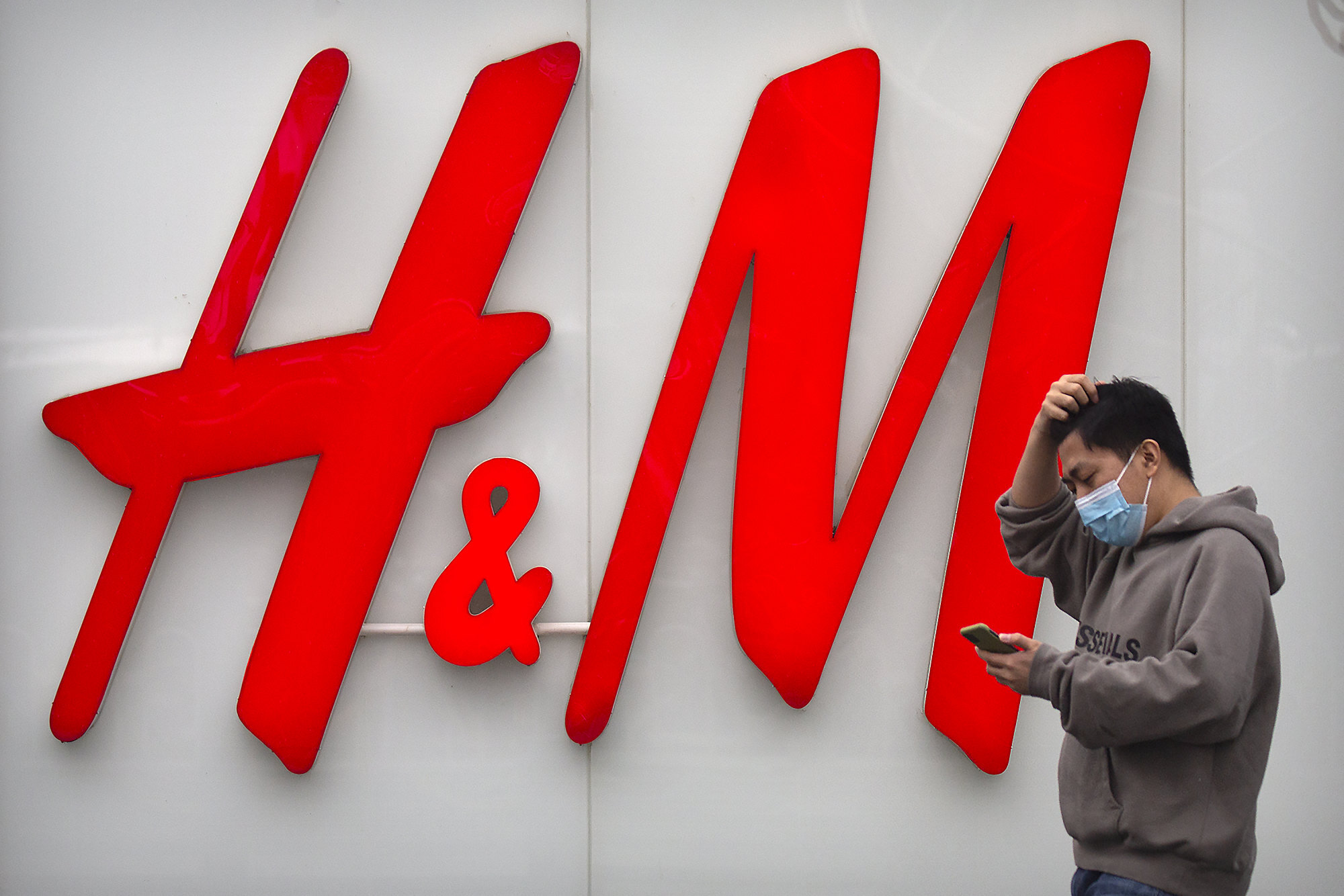H&M is exploring the application of technology to clothing. Photo: AP