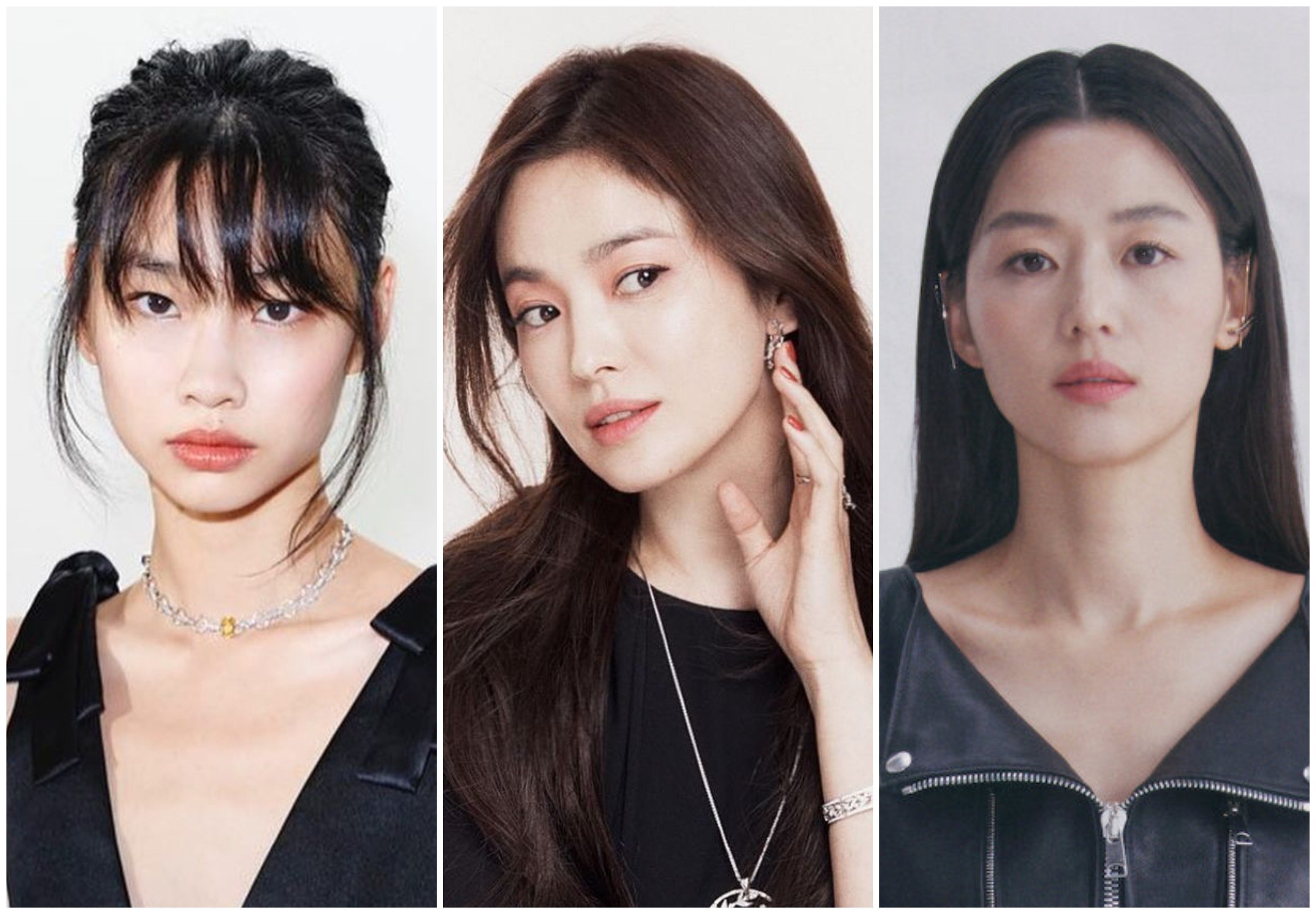 K-drama actresses Jung Ho-yeon, Song Hye-kyo and Jun Ji-hyun all got their starts in the industry as models. Photos: @hoooooyeony, @kyo1122/Instagram; Alexander McQueen
