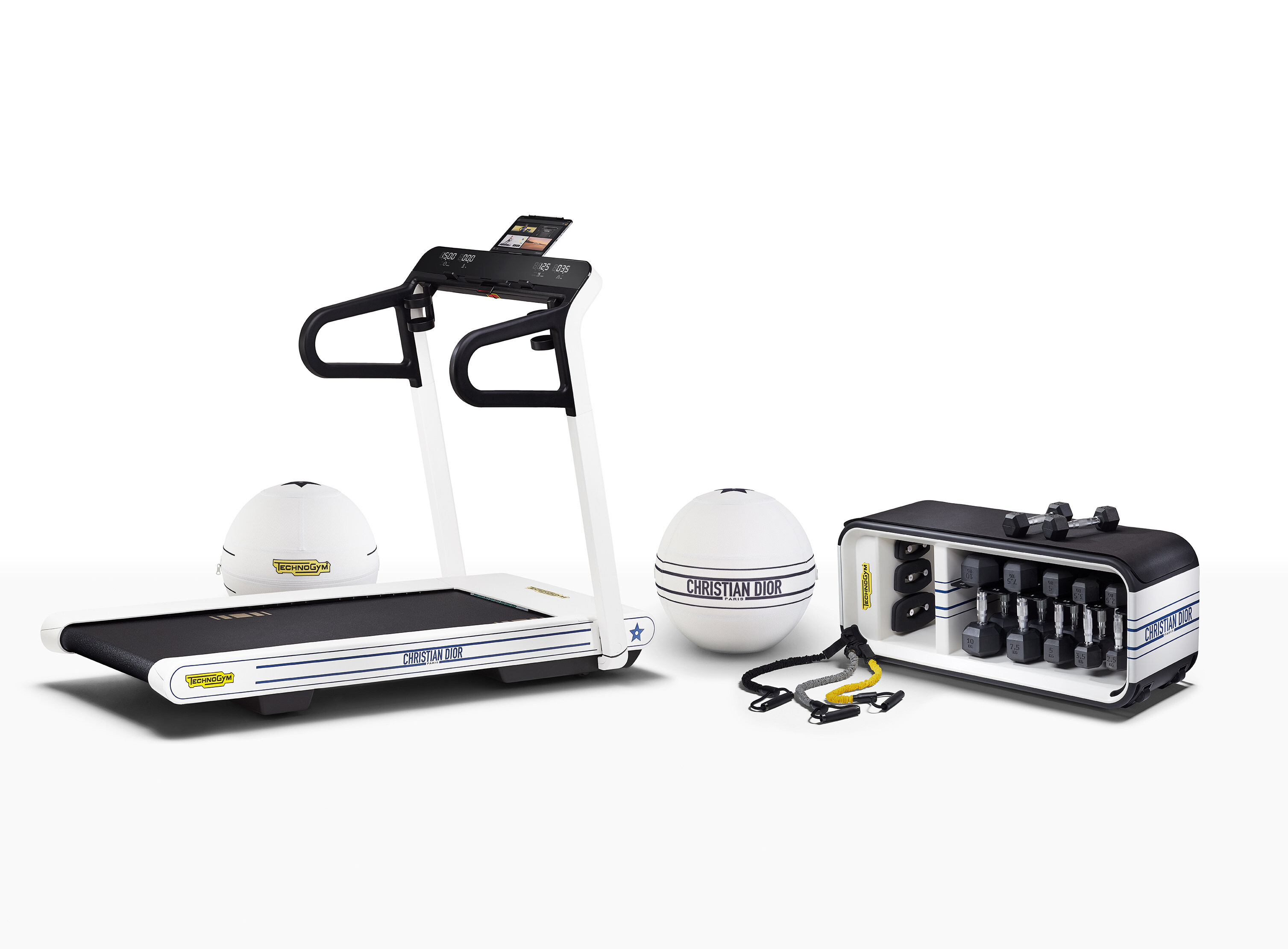 Work out at home in style with Dior’s Technogym. Photo: Handout