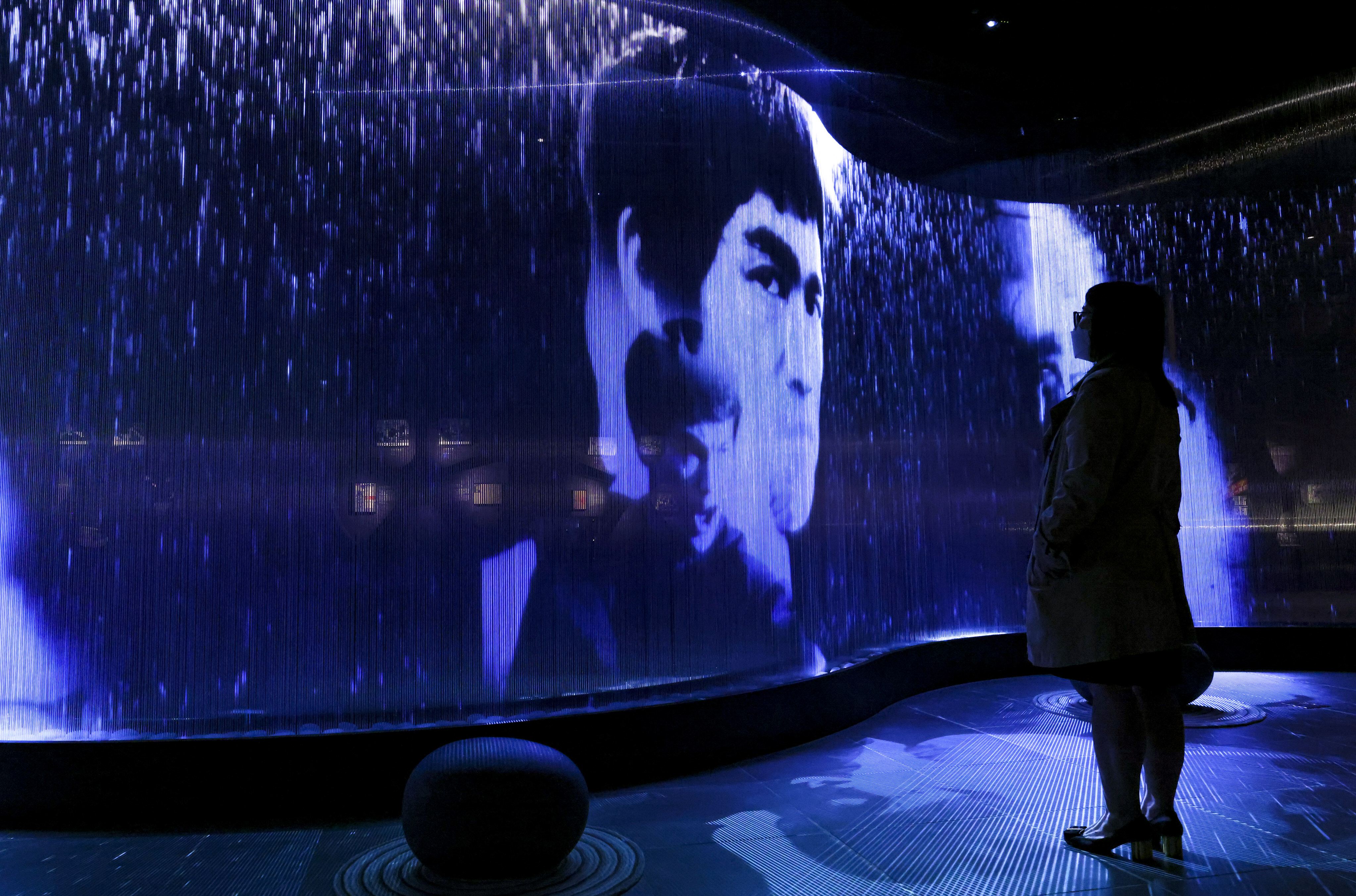 An immersive feature in the revamped Bruce Lee exhibition in Hong Kong. Photo: Dickson Lee