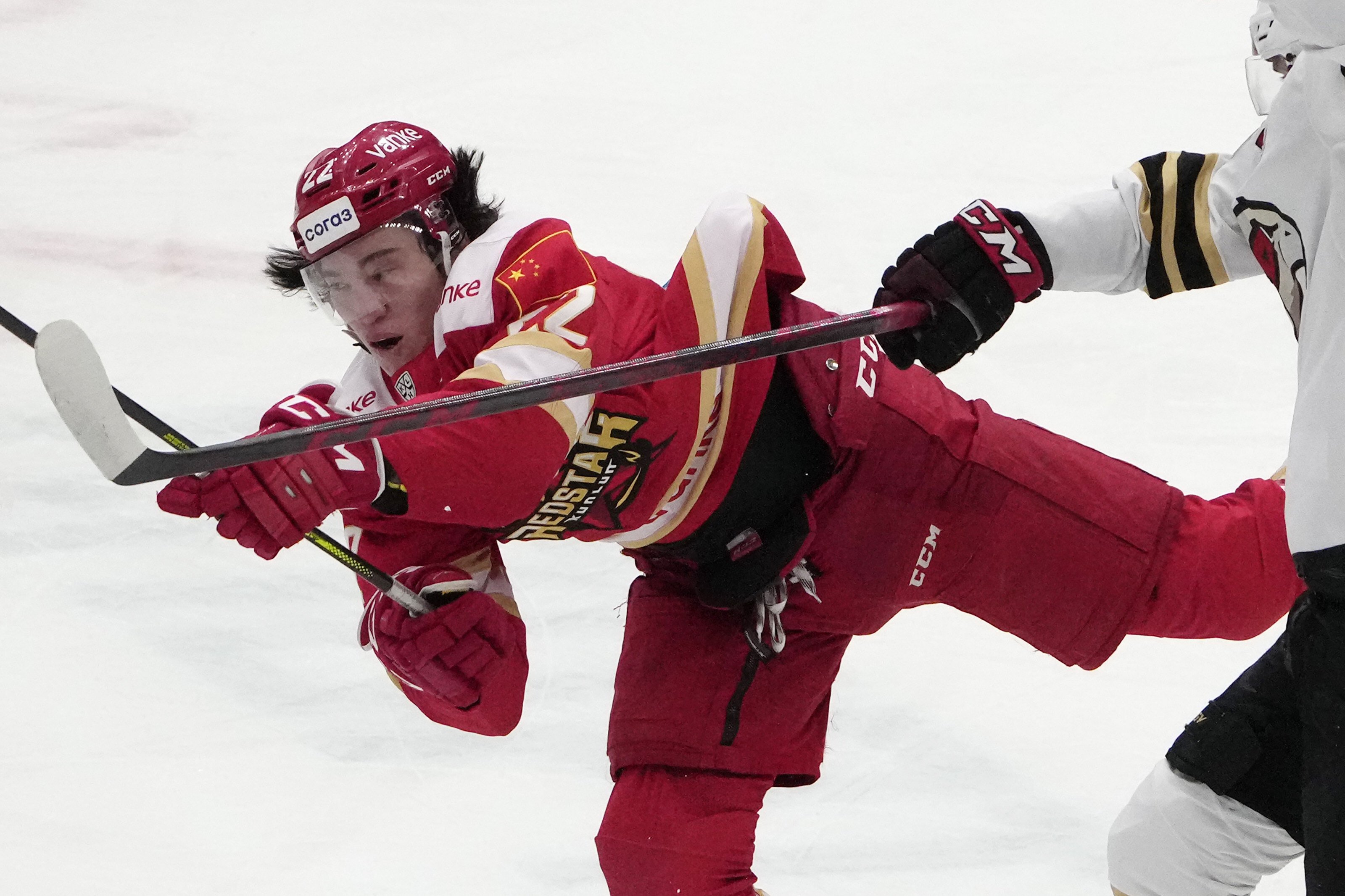 Kunlun Red Star player Parker Foo is one of the players of Chinese descent expected to feature for China at Beijing 2022. Photo: Associated Press