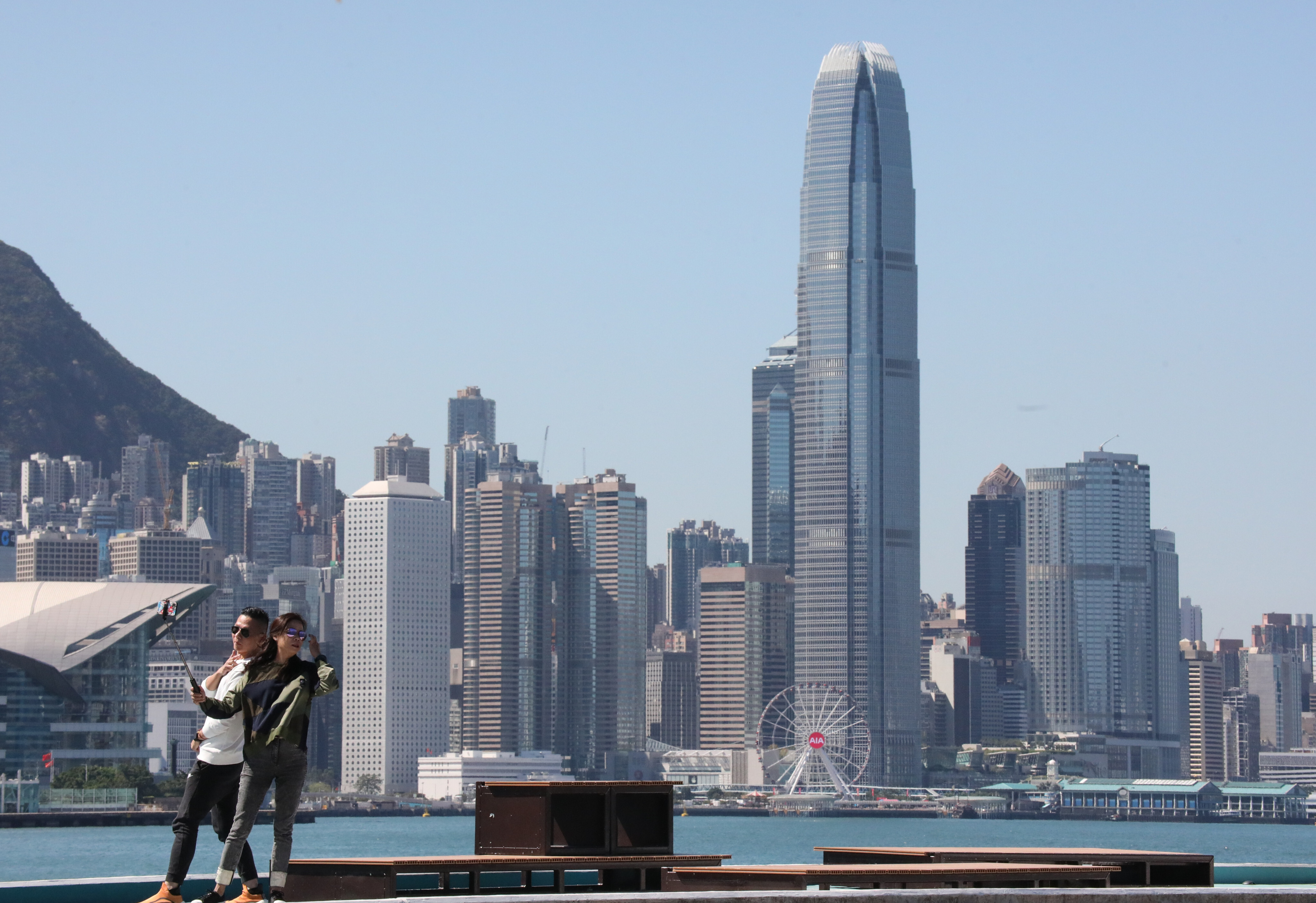 Hong Kong’s Central business district. The markets in Asia on Monday took their cues from the US, where stocks saw heavy sell-offs on Friday because of the Omicron variant. Photo: Felix Wong