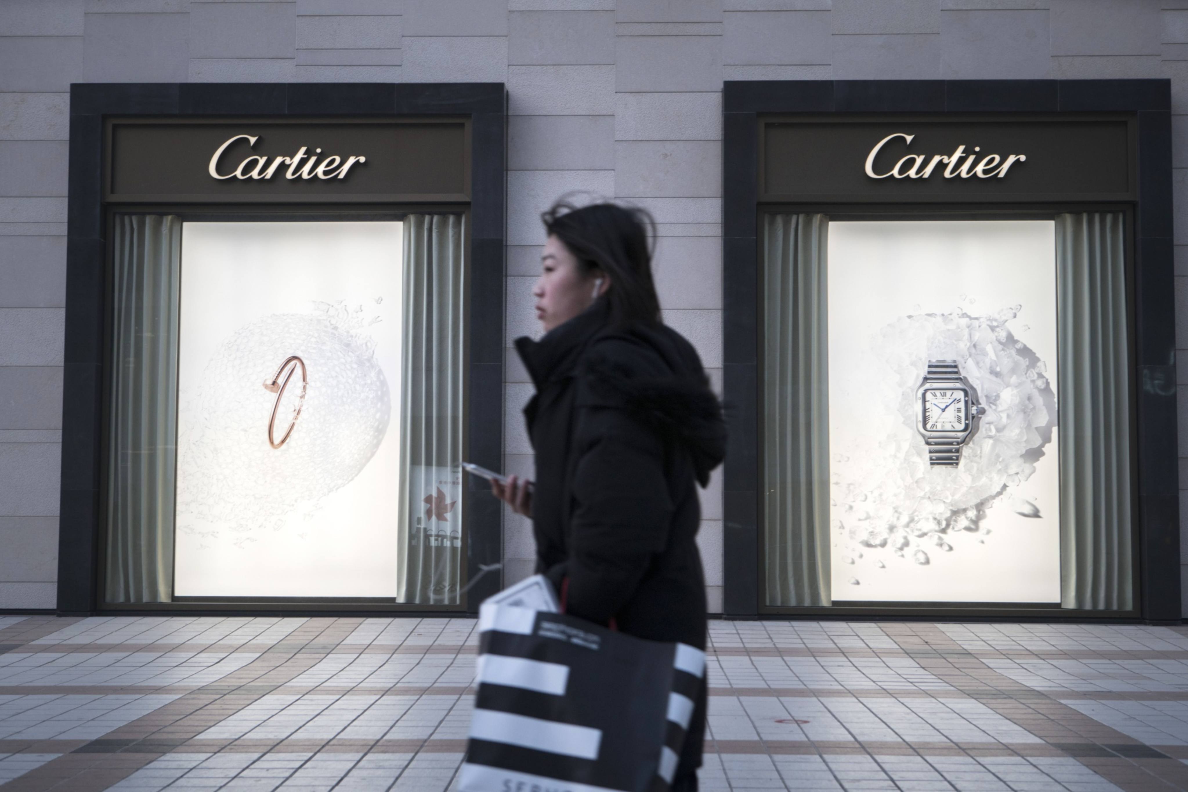 A Cartier store in Beijing. Photo: Bloomberg