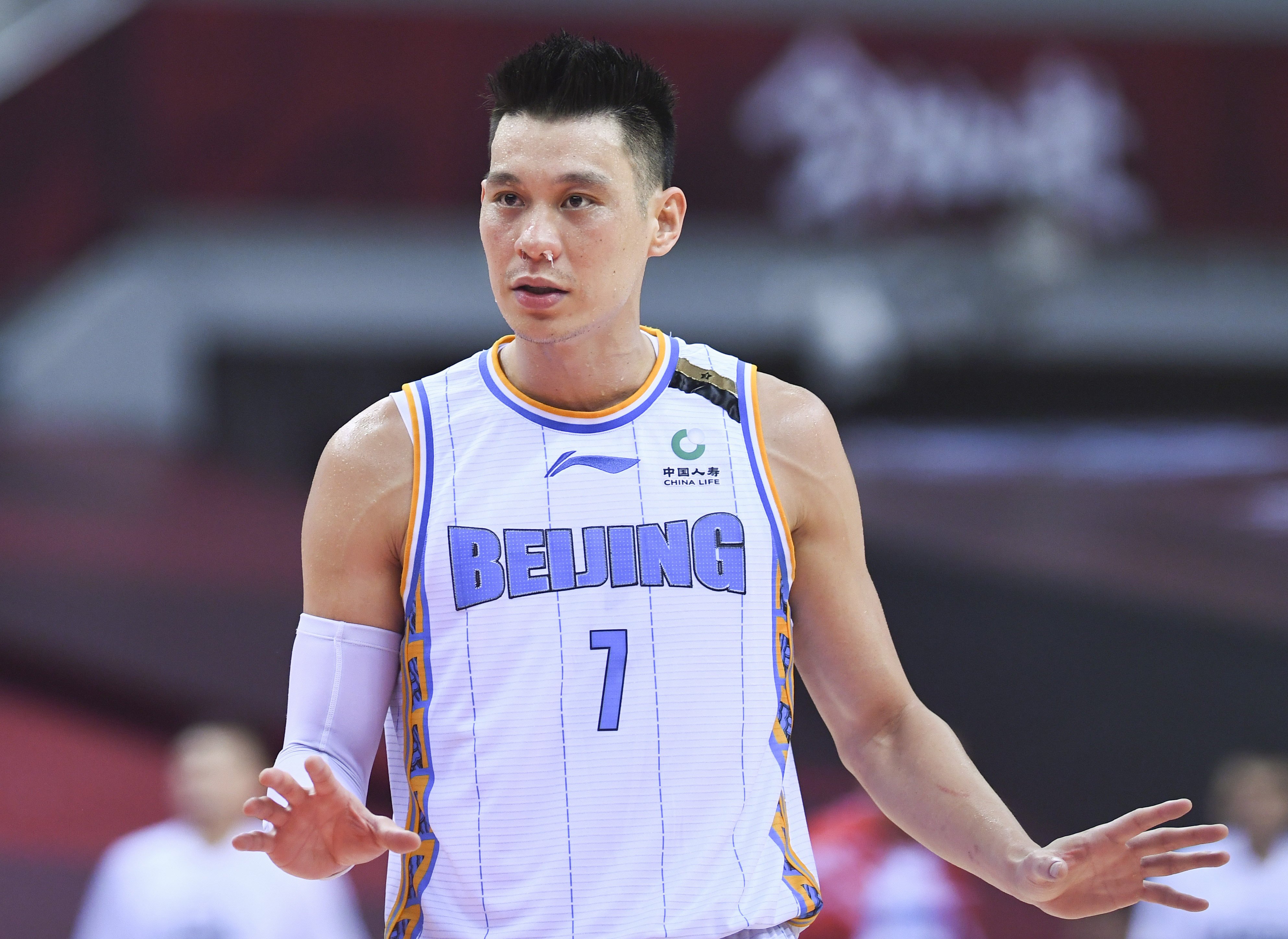 Jeremy Lin during his previous stint with Beijing Ducks during the 2019-2020 CBA play-offs in Shandong Province. Photo: Xinhua