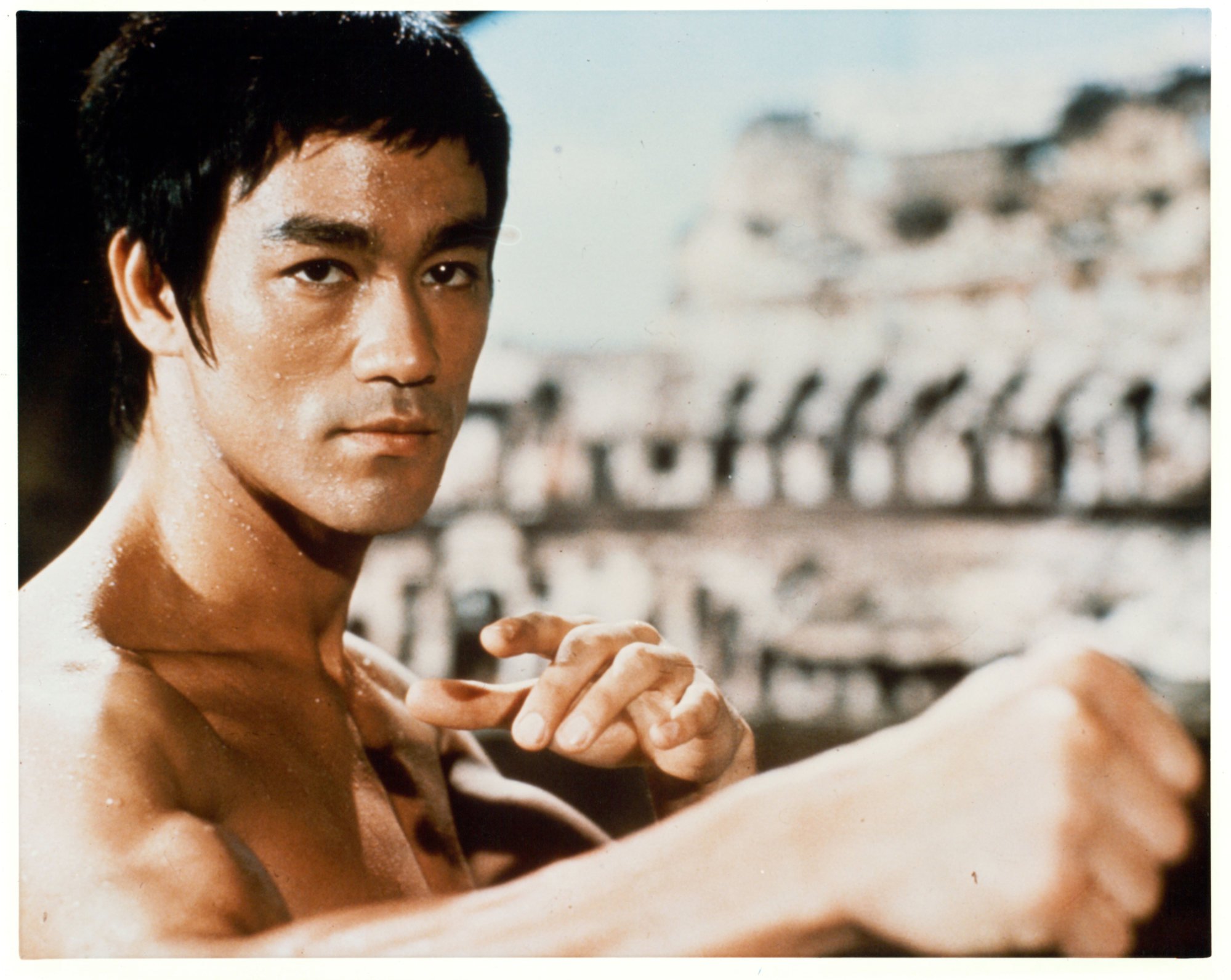 Lee in a poster for 1972 film The Way of the Dragon. Photo: Warner Brothers/Getty Images