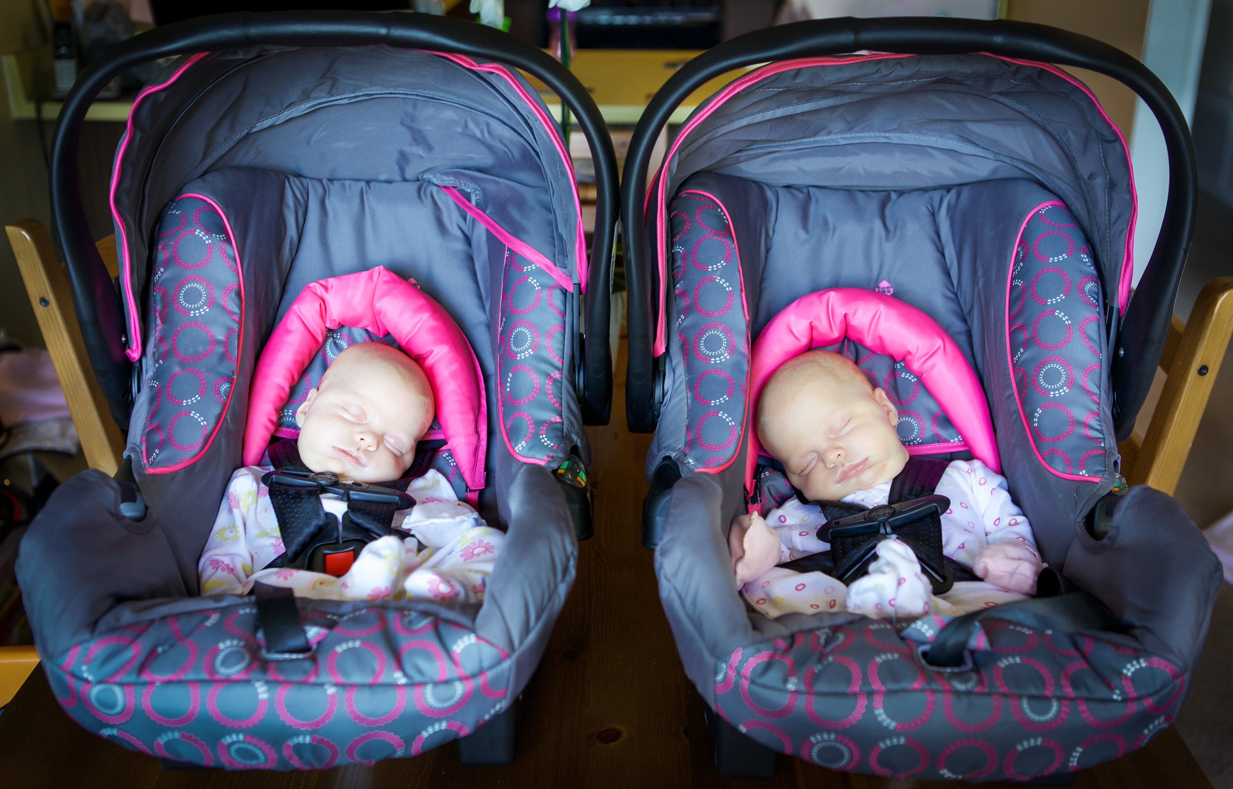 They may look like angels when they’re sleeping... A new mother relives the lengths to which she and her husband will go to keep their twins from waking prematurely. Photo: Getty Images