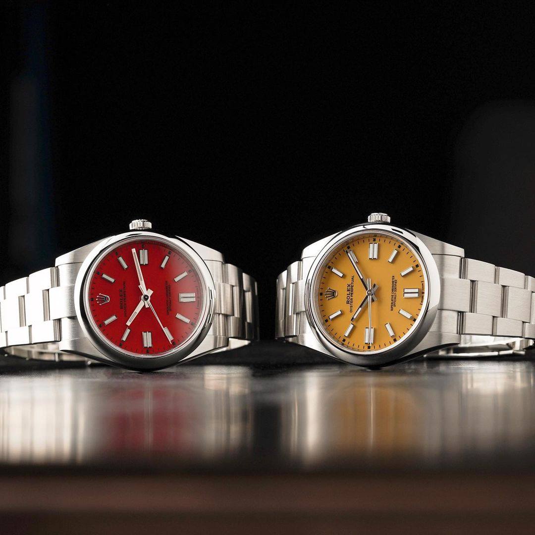 Rolex Oyster Perpetual watches are almost unobtainable new from dealers now and can sell pre-owned for double or triple the listed price.