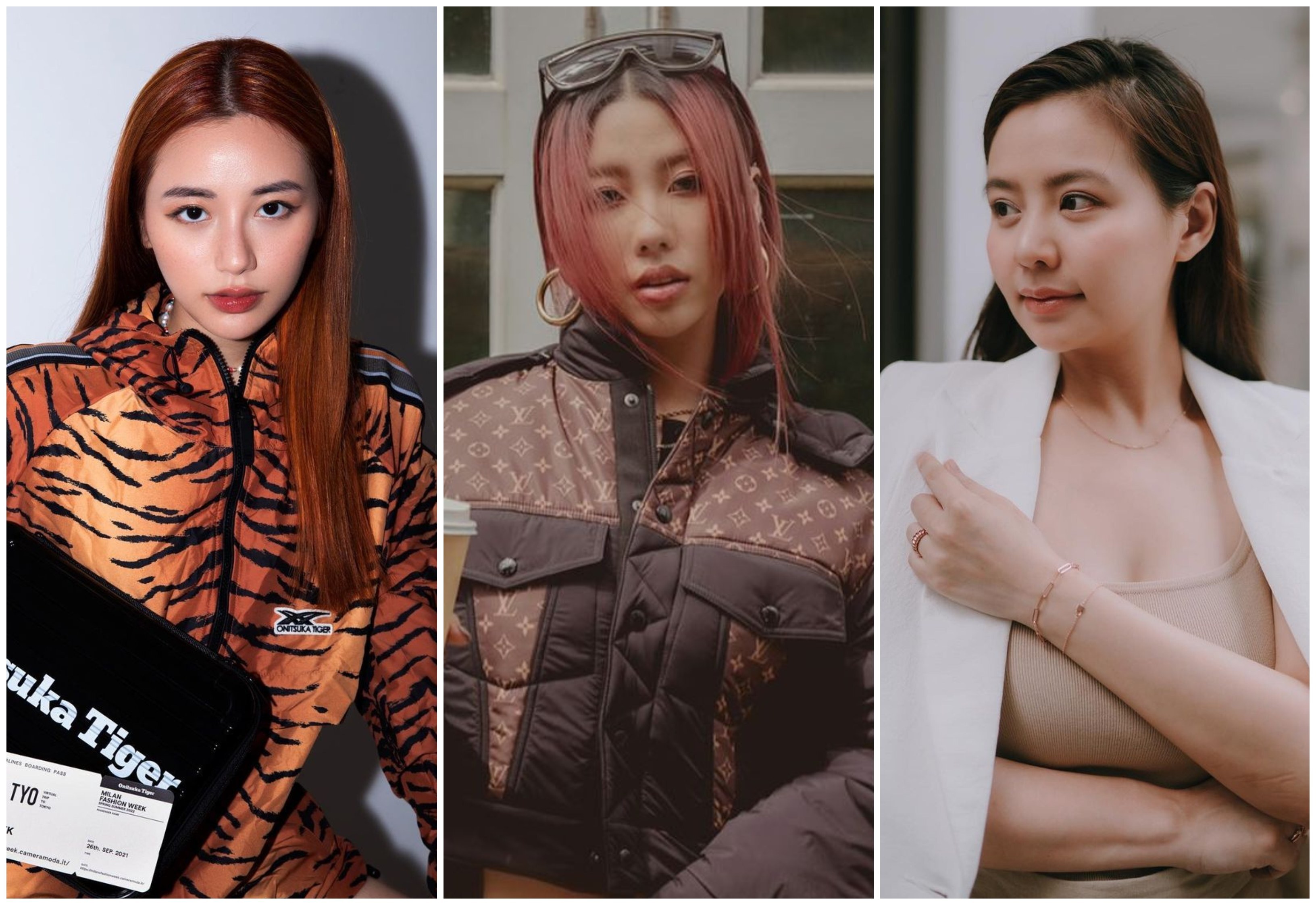 Calista Cuaca, Mae Tan and Cheryl Wee are just a few of the new rich kids of Singapore. Photos: @xcalikins, @marxmae, @weecheryl/Instagram