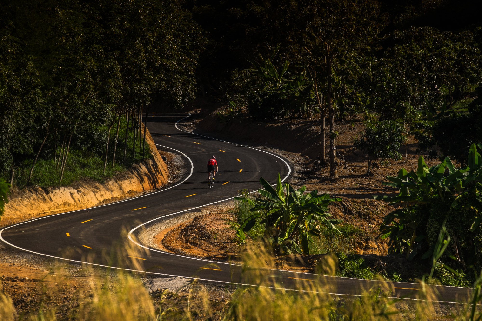 Cycling through Chiang Rai offers a different experience. Photo: Steve Thomas
