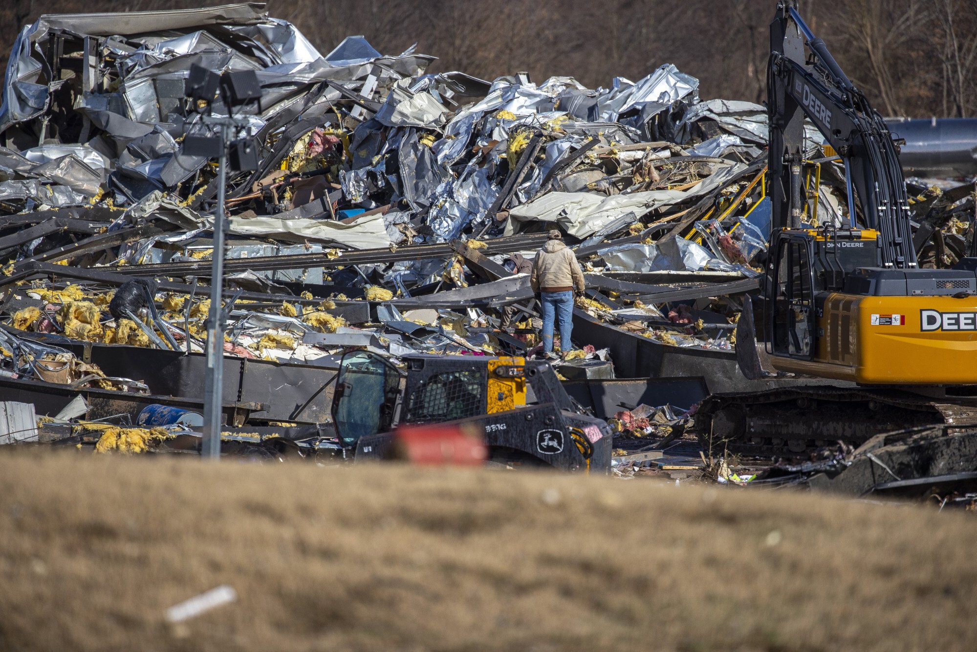 In a violent instant, deadly tornado destroys Kentucky candle factory