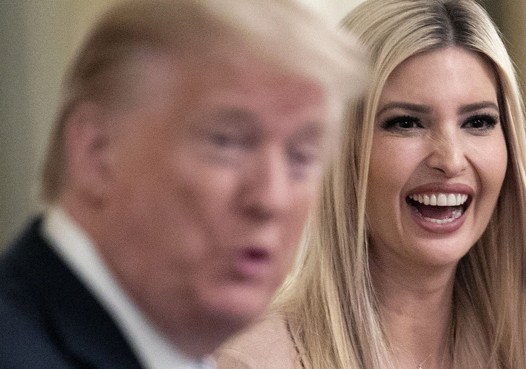 Donald Trump has often leapt to his daughter Ivanka’s defence. Photo: Getty Images