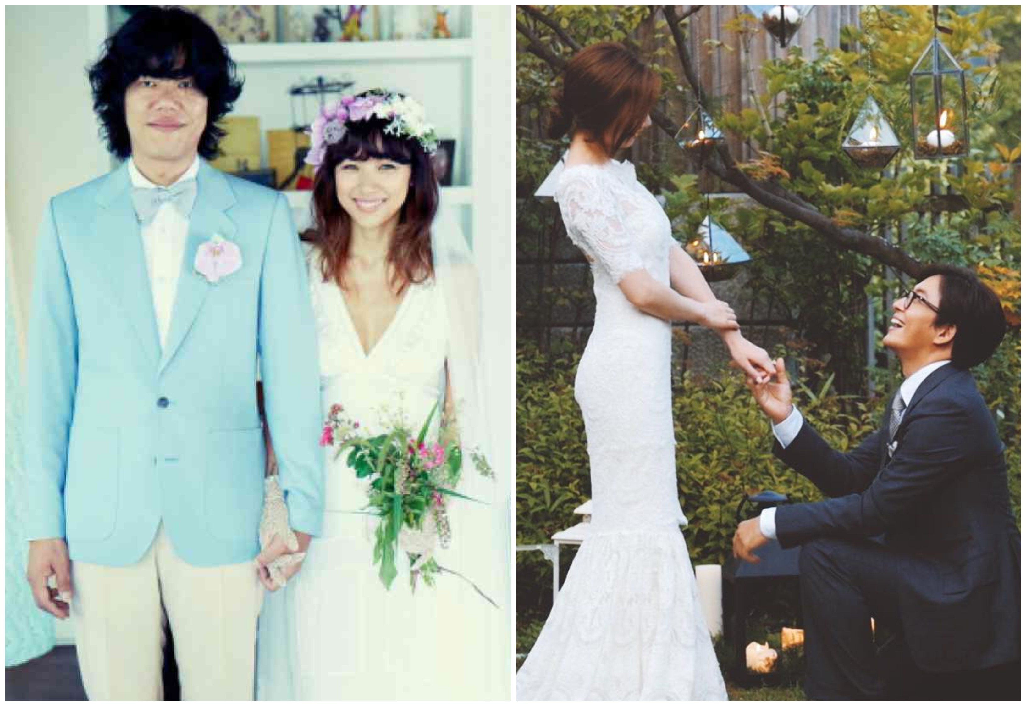 Musician Lee Sang-soon and K-pop star Lee Hyori, and Bae Yong-joon and Park Soo-jin, all splurged on their wedding days. Photos: Hyori Together, @yongjoon_bae/Instagram