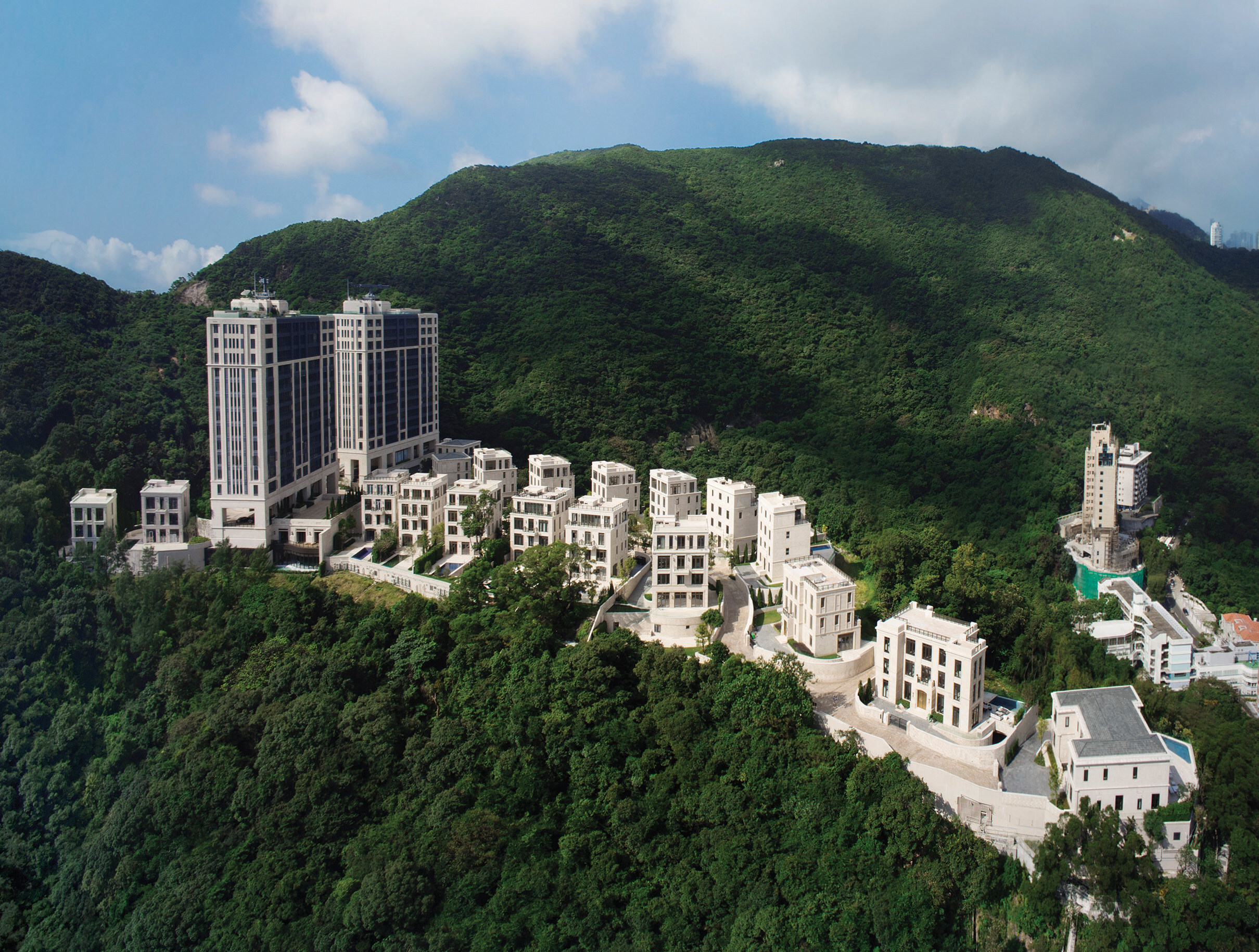 A flat in The Mount Nicholson residential project on The Peak reclaimed the title for the most expensive property in Asia on a per square foot basis. Photo: Handout