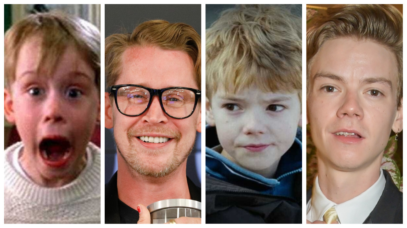 Where are Macaulay Culkin and Thomas Brodie-Sangster after classic Christmas films, Home Alone and Love Actually? Photos: 20th Century Fox, Getty Images for Nasdaq Entrepreneurial Center, Universal Pictures, Dave Benett/Getty Images for Omega