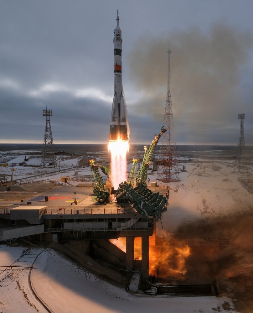 The Soyuz MS-20 spacecraft Yusaku Maezawa flew to space aboard. Photo: Reuters