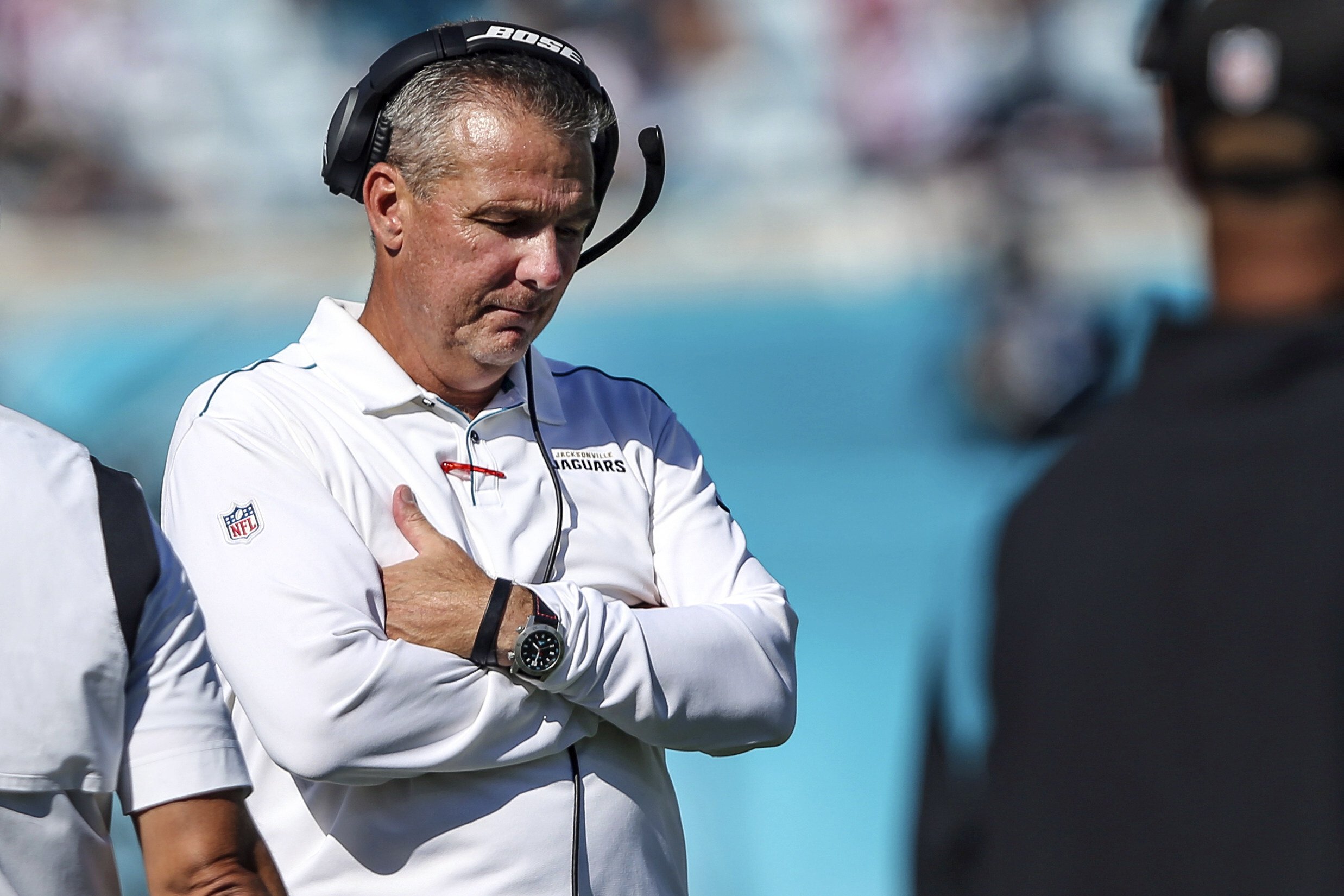 Urban Meyer’s tumultuous NFL tenure has ended after just 13 games — and two victories. Photo: AP
