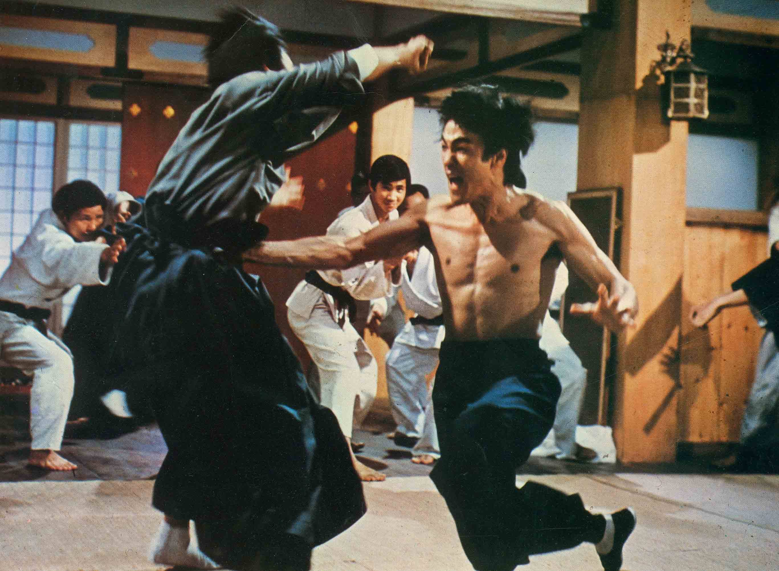 Bruce Lee in Fist of Fury (1972).