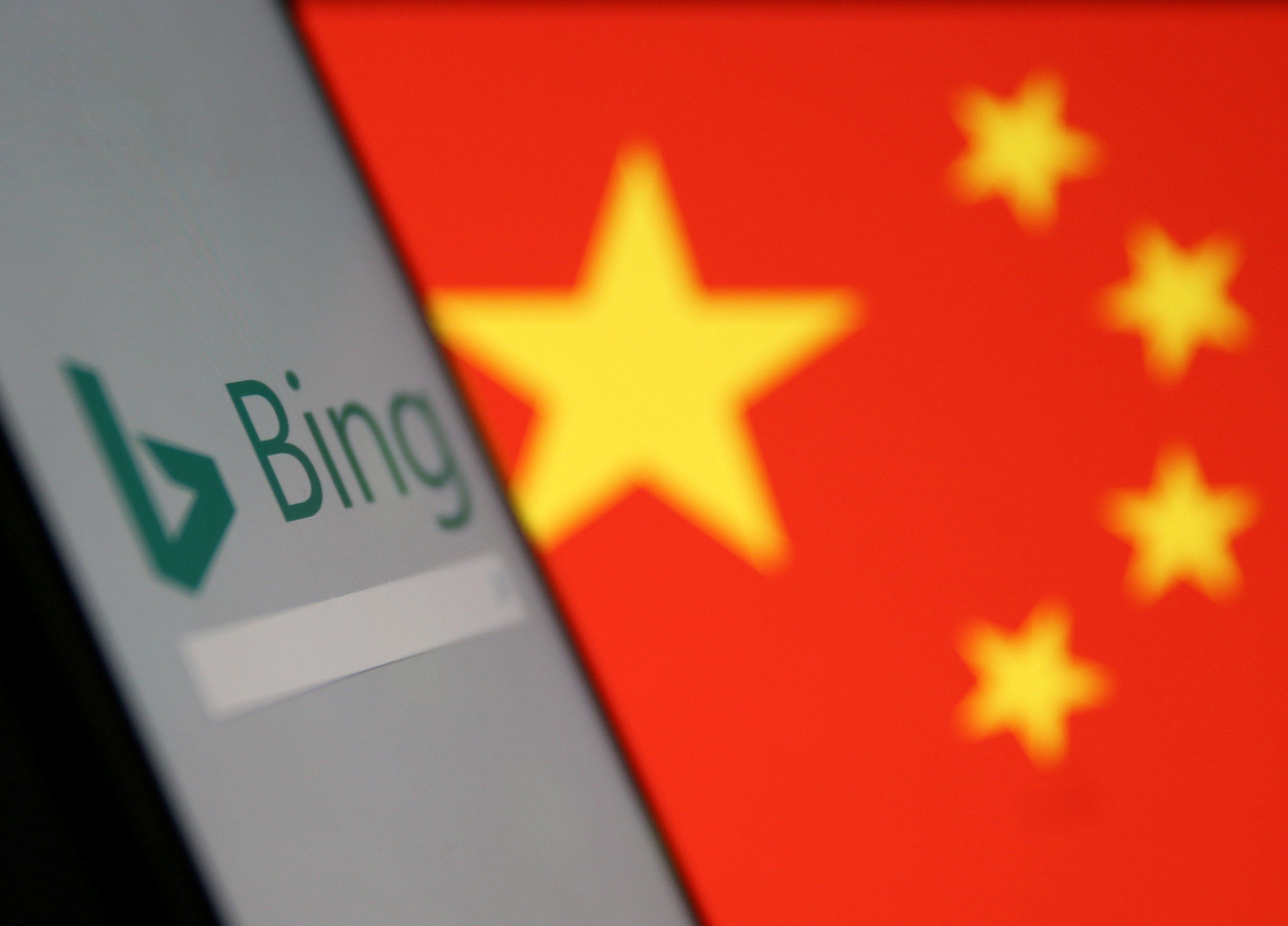 The Chinese government has ordered Microsoft to temporarily suspend the auto-suggest feature in the Bing search engine. Photo: Reuters