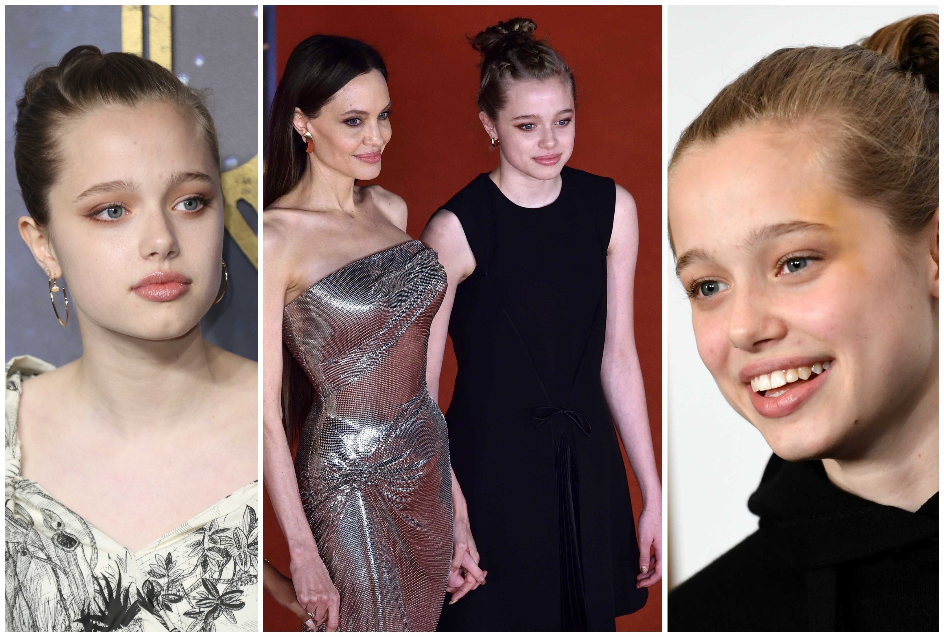 Shiloh Jolie-Pitt has had an eventful 2021 – accompanying mum Angelina Jolie to Eternals premieres was just a start. Photos: Getty Images