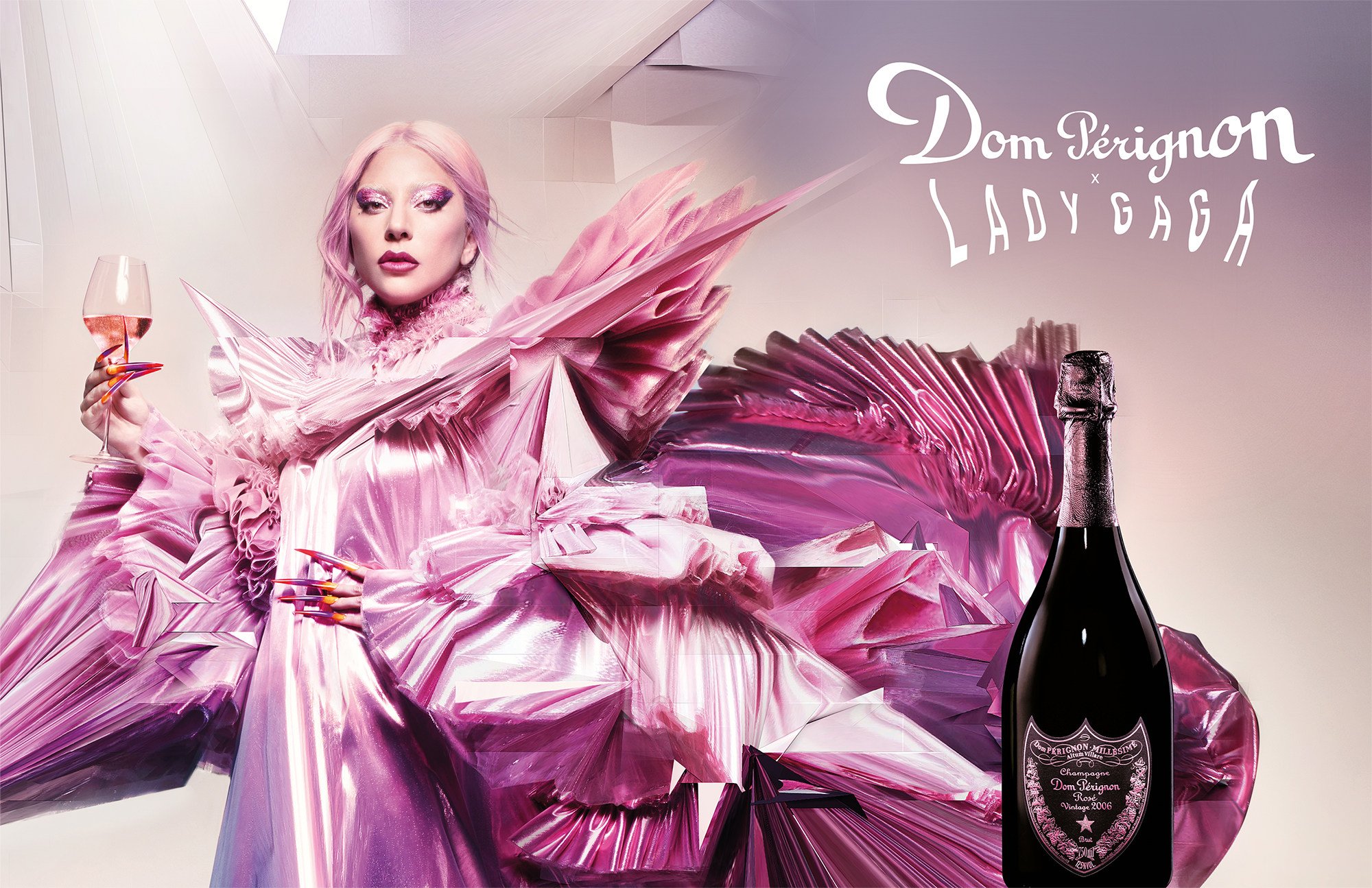 Dom Pérignon and Lady Gaga’s limited edition champagne is the perfect gift for any Little Monsters in your life. Photos: Handout