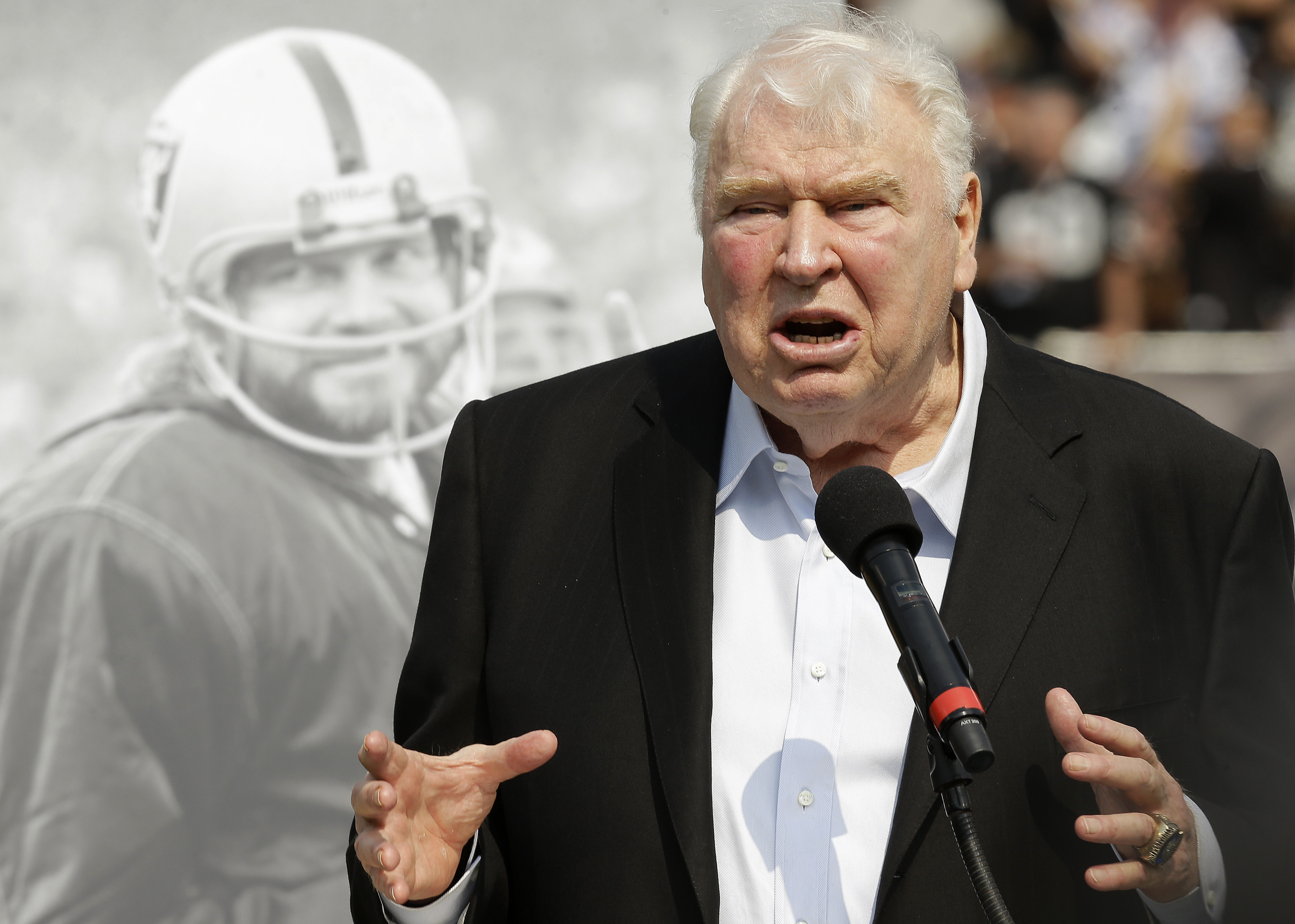 NFL great John Madden has died at the age of 85. Photo: AP