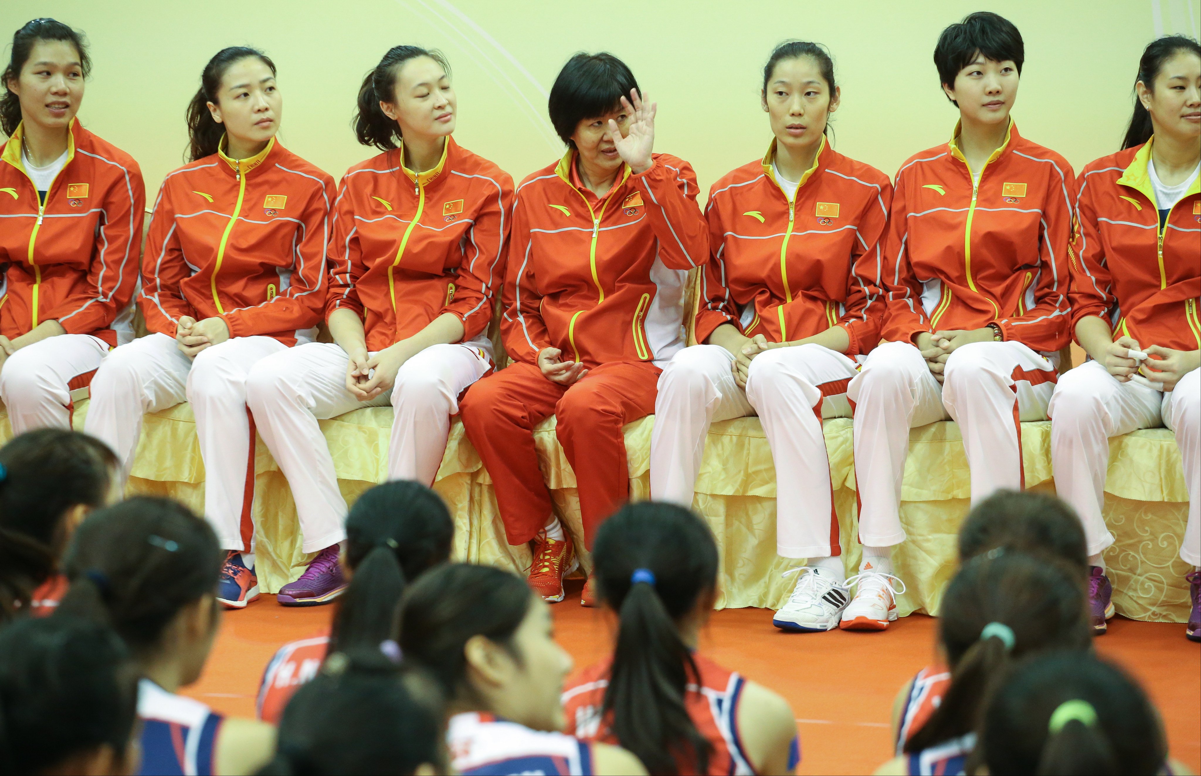 Wie Qiuyue and China’s women’s volleyball team won Olympic gold in 2016. Photo: Felix Wong