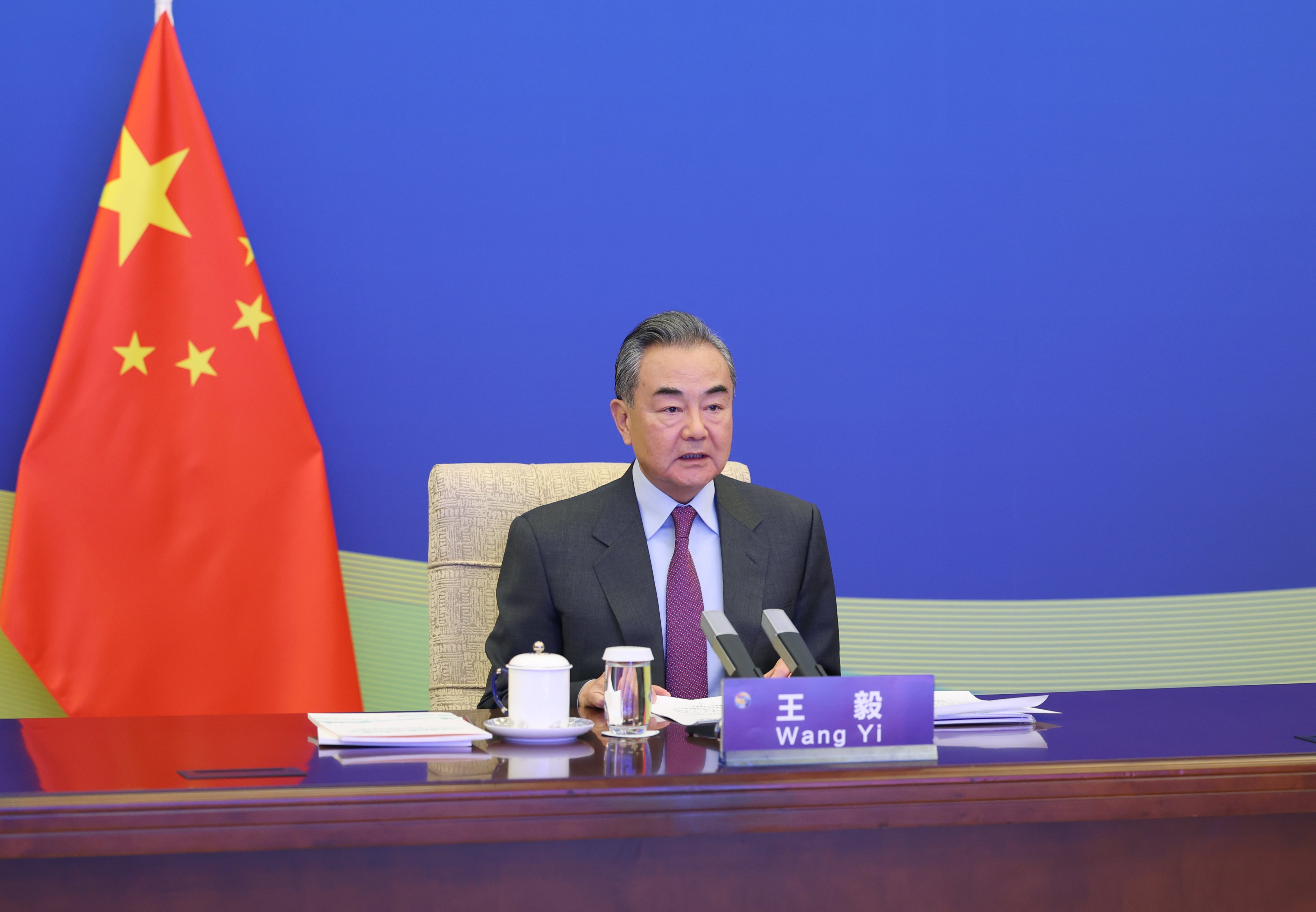 Chinese Foreign Minister Wang Yi was last in Africa in November 2021.  Photo: Xinhua 