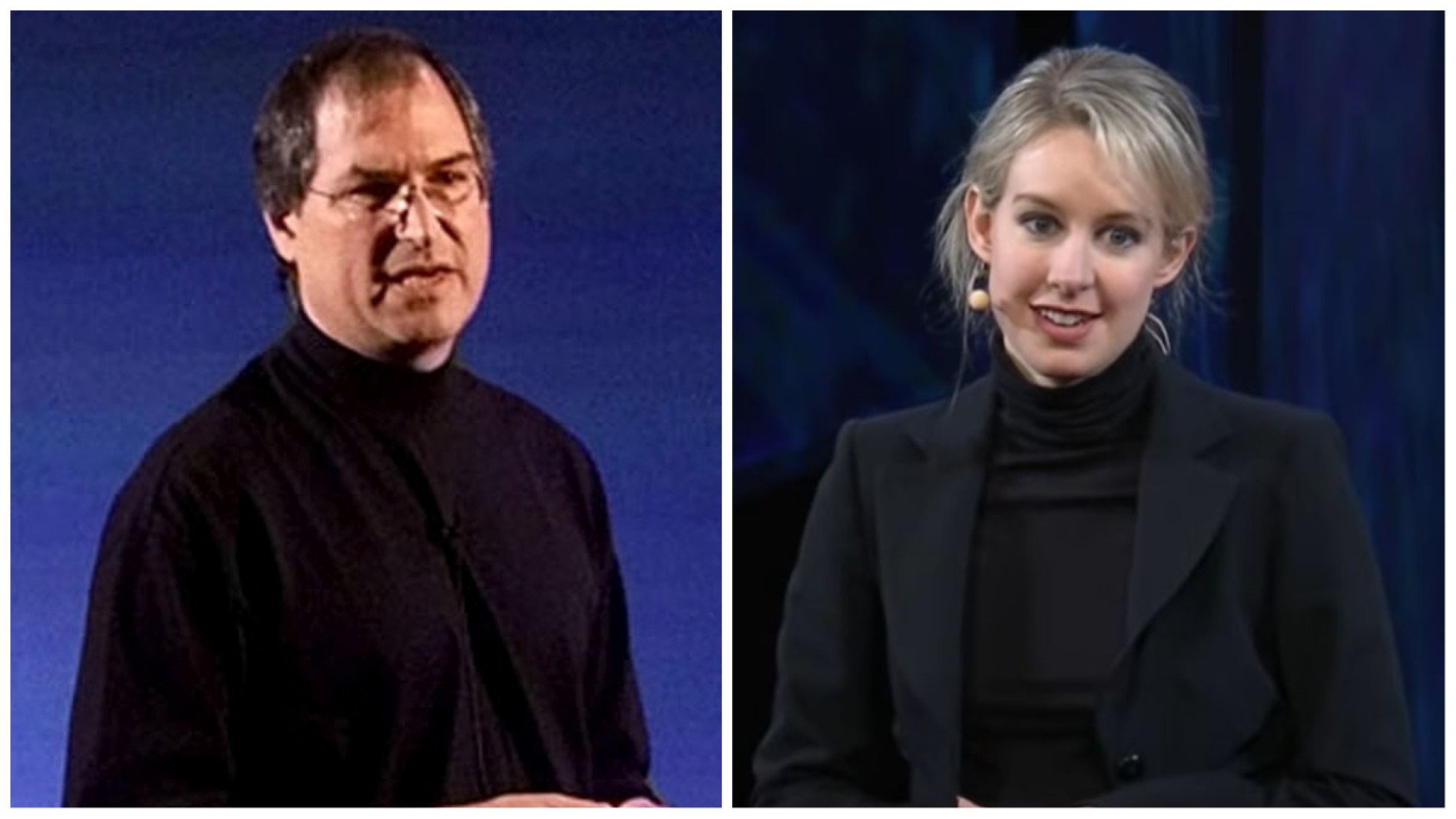 Why Elizabeth Holmes reinvented her style: from her Steve Jobs-inspired